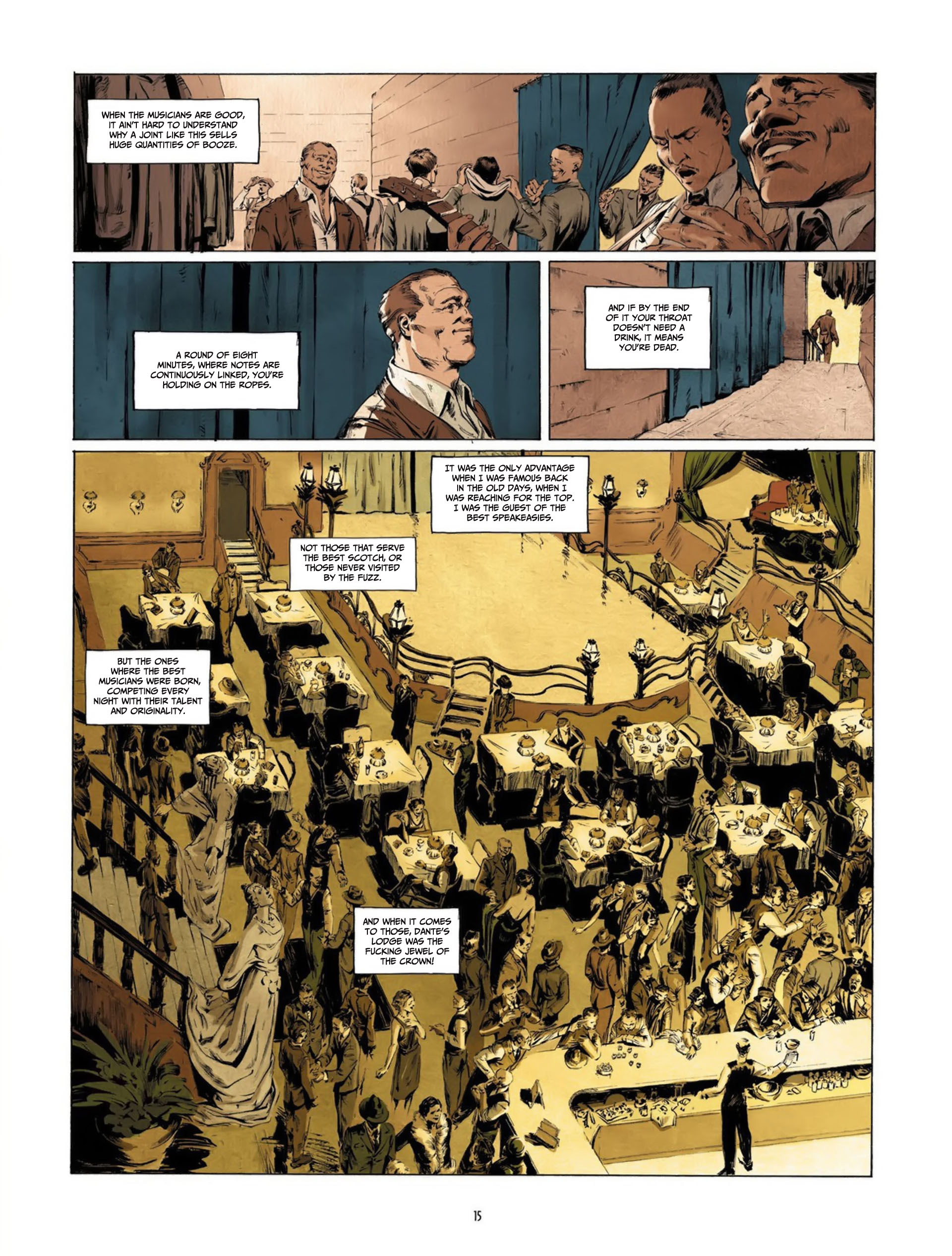 Read online Blue Note comic -  Issue #1 - 15