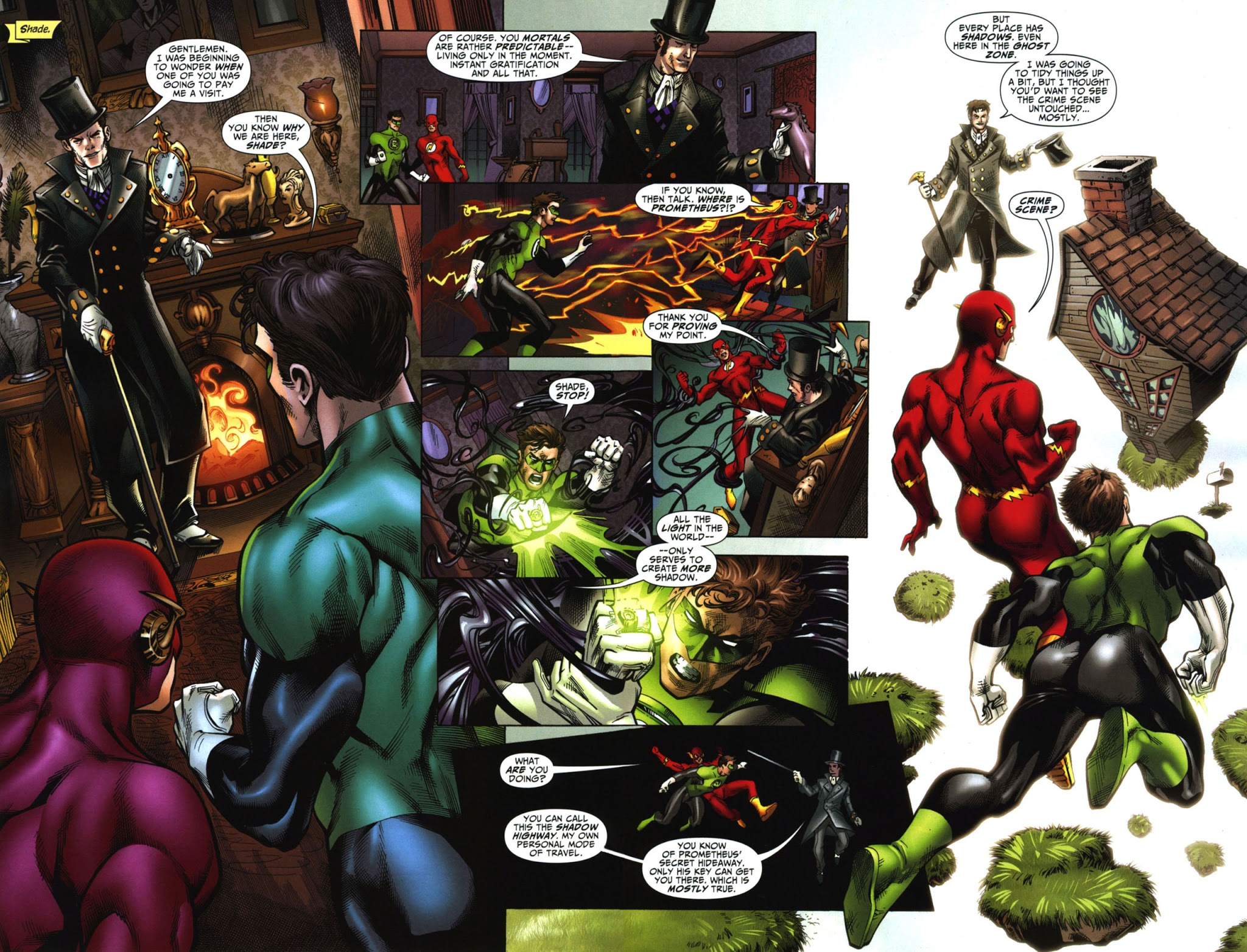Read online Justice League: The Rise & Fall Special comic -  Issue # Full - 21