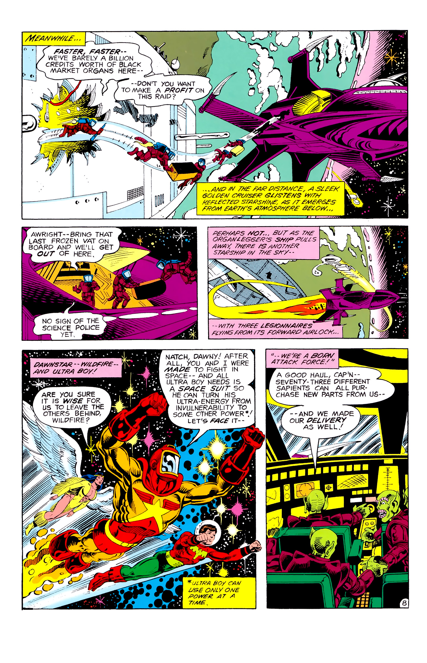 Read online Legion of Super-Heroes (1980) comic -  Issue #284 - 9