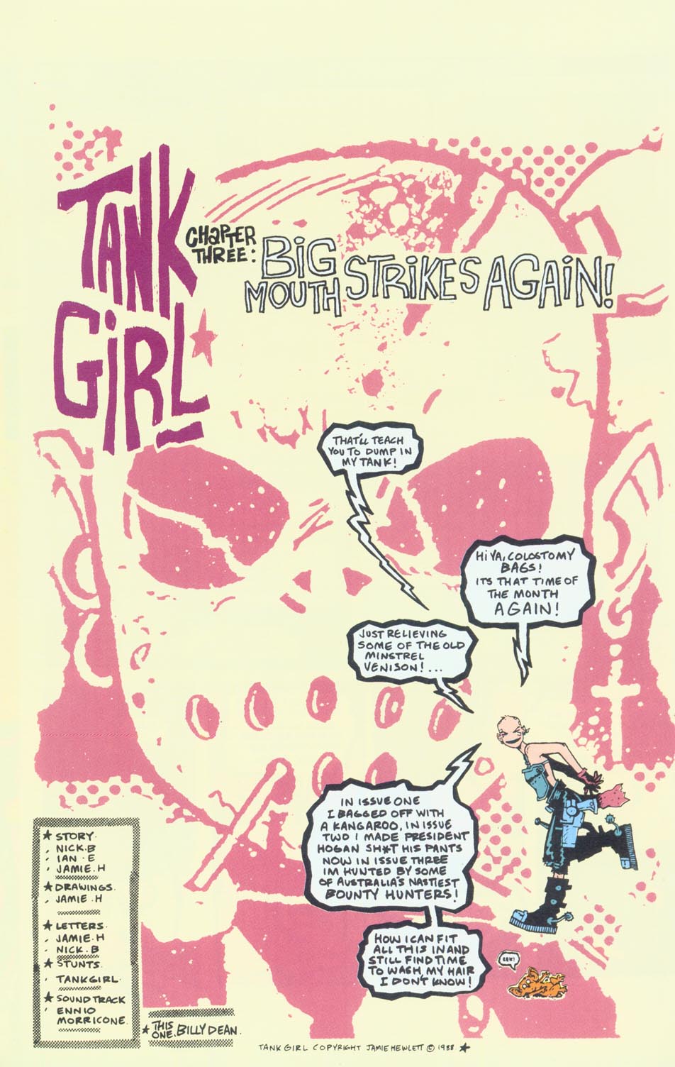 Read online Hewlett and Martin's Tank Girl comic -  Issue # TPB - 16