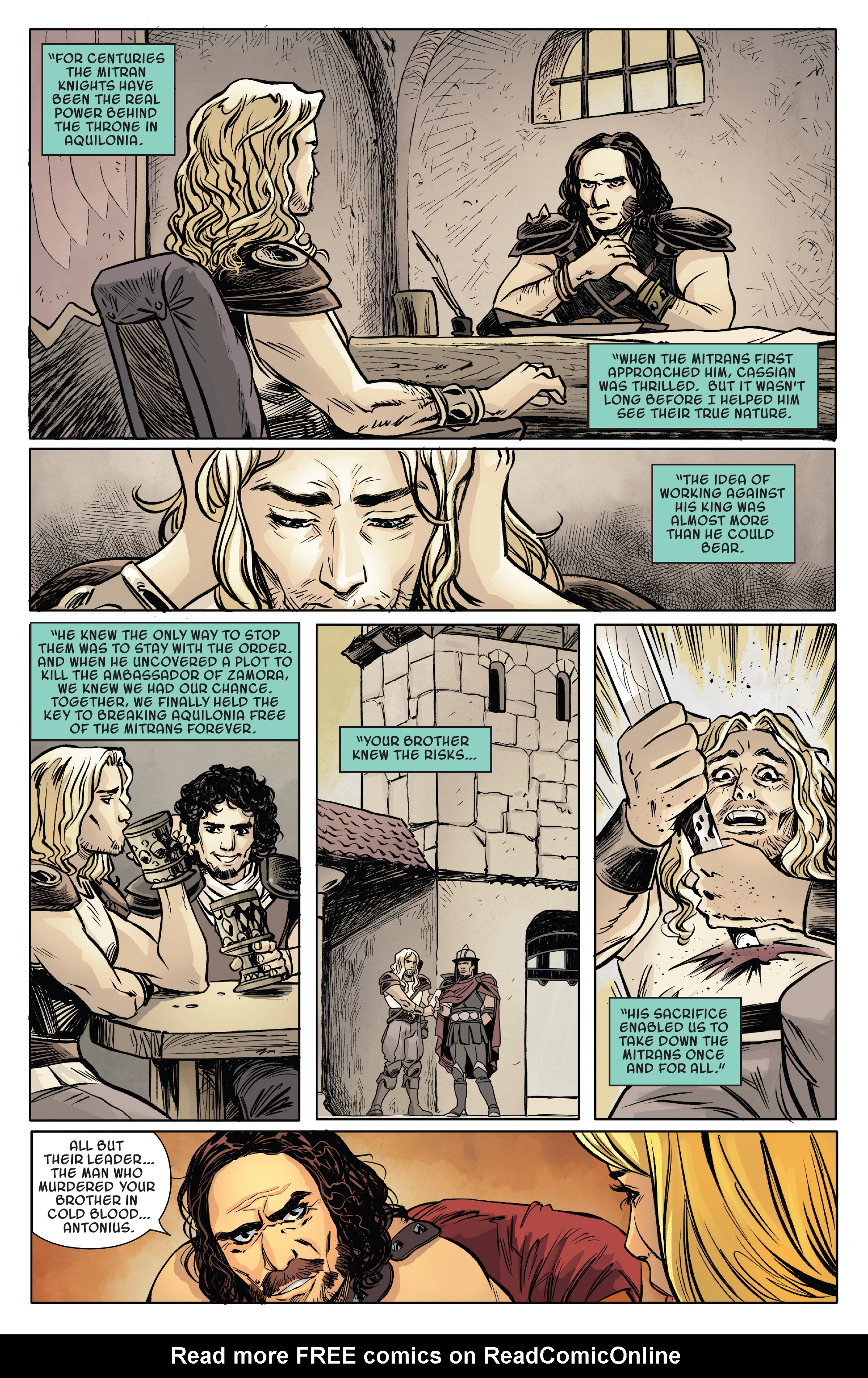 Read online Age of Conan: Valeria comic -  Issue #4 - 15