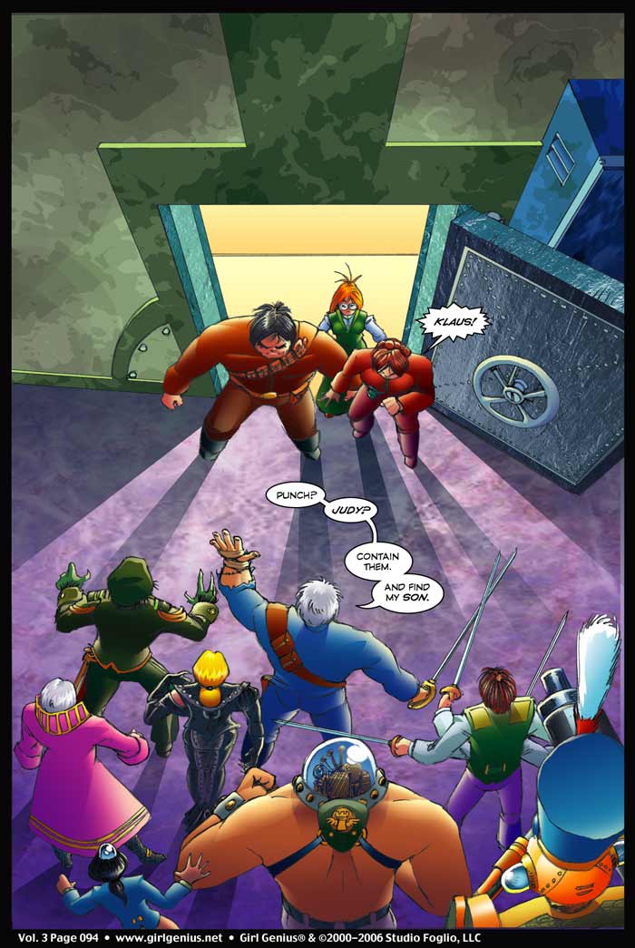 Read online Girl Genius (2002) comic -  Issue #3 - 91