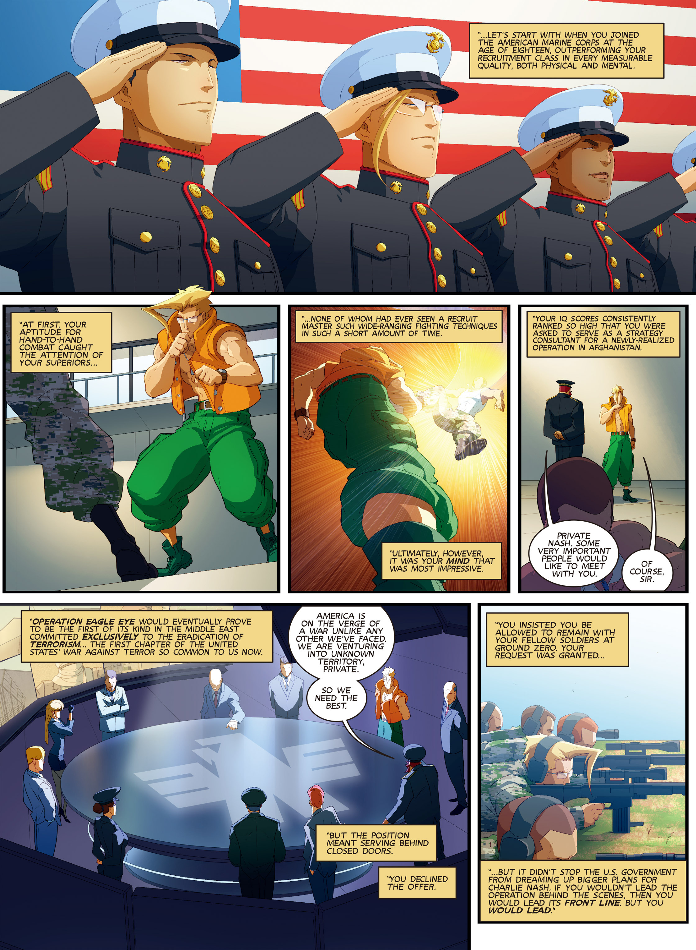 Read online Street Fighter V: The Life and Death(s) of Charlie Nash comic -  Issue # TPB - 8