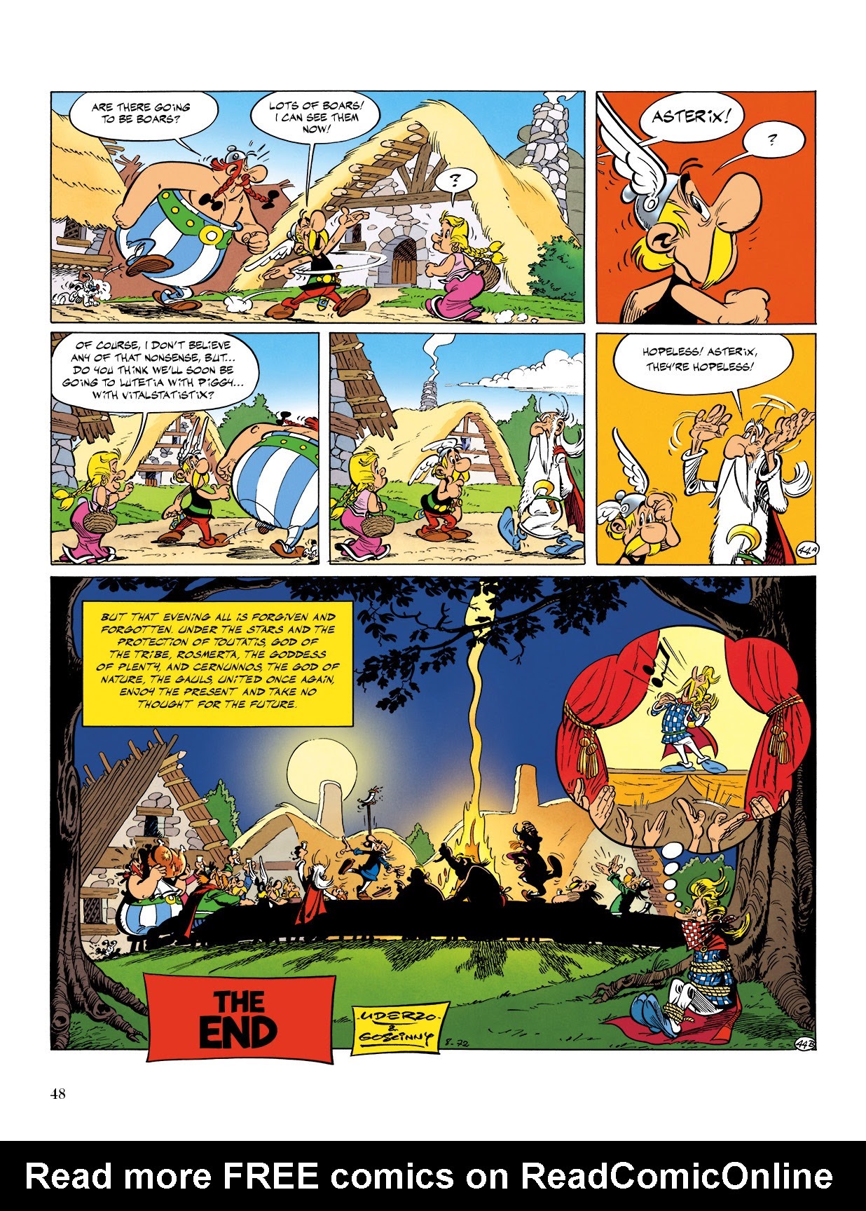 Read online Asterix comic -  Issue #19 - 49