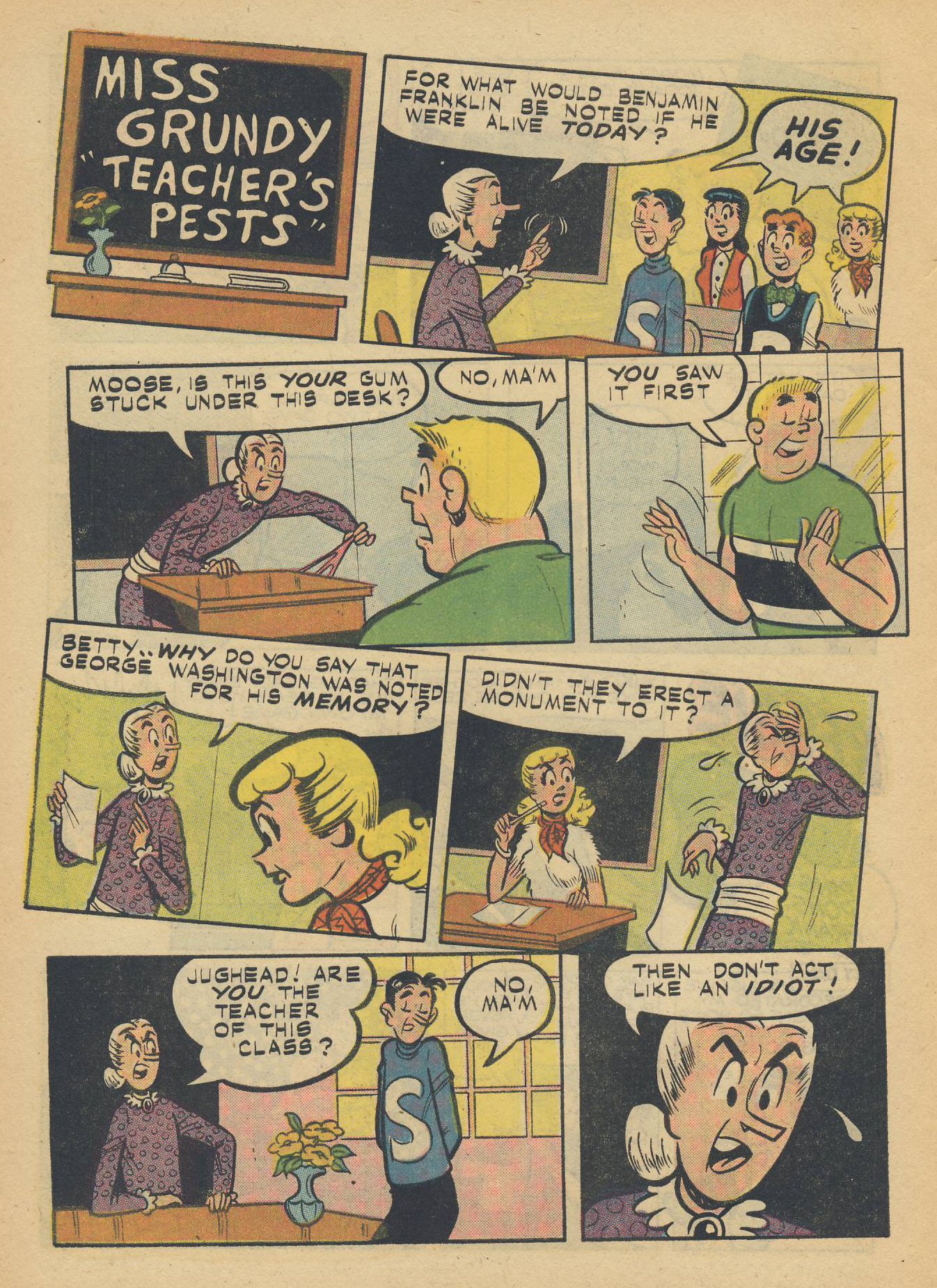 Read online Archie's Joke Book Magazine comic -  Issue #22 - 10