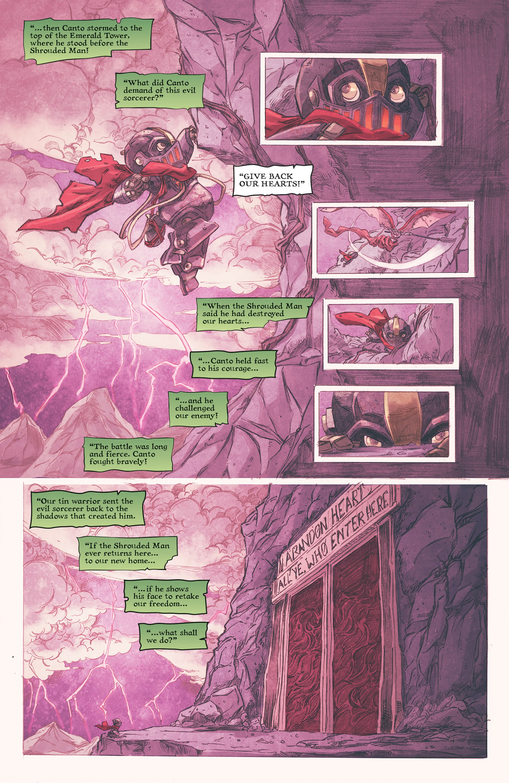 Read online Canto II: The Hollow Men comic -  Issue #1 - 5