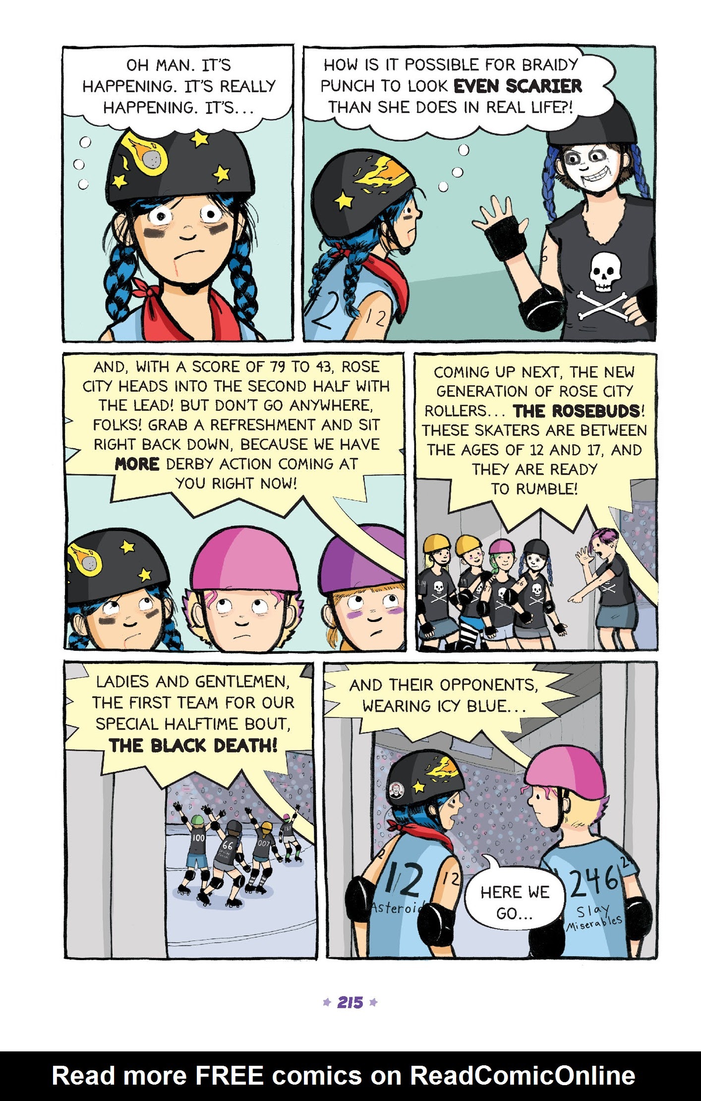 Read online Roller Girl comic -  Issue # TPB (Part 3) - 12