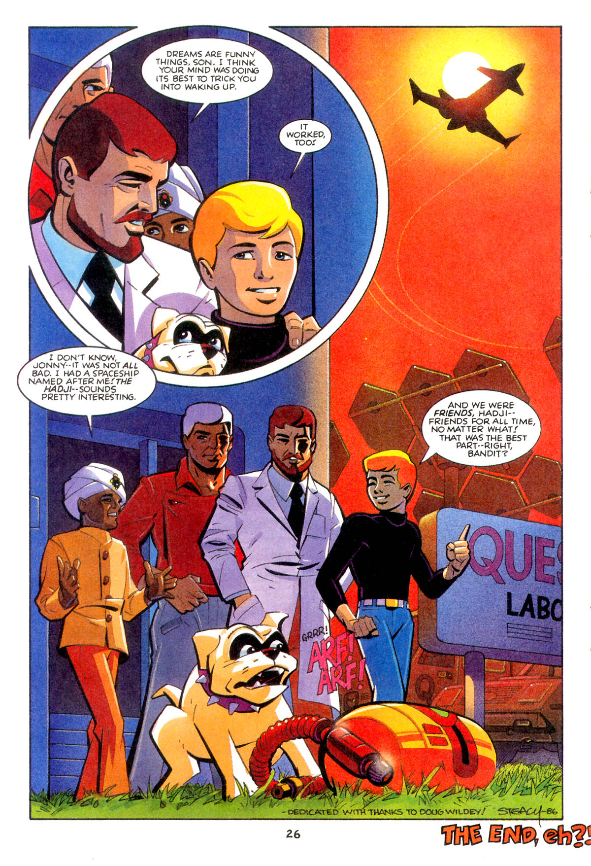 Read online Jonny Quest comic -  Issue #8 - 29