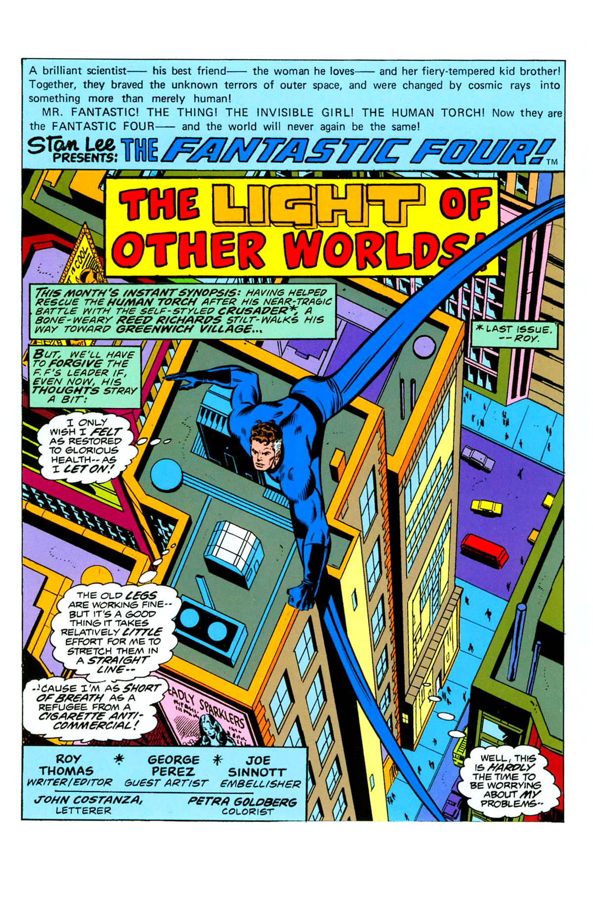 Read online Fantastic Four Visionaries: George Perez comic -  Issue # TPB 1 (Part 1) - 22