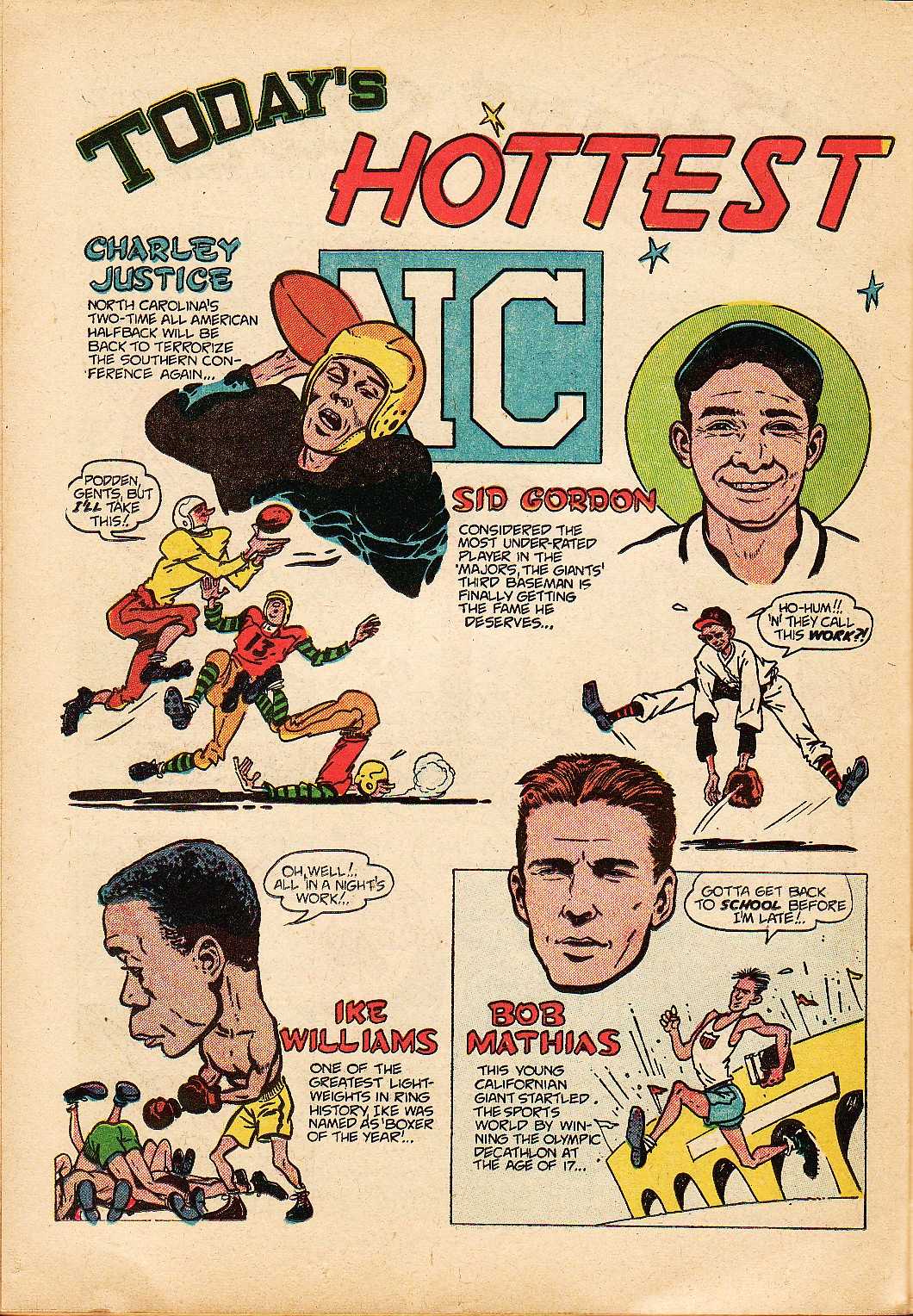 Read online Babe Ruth Sports Comics comic -  Issue #2 - 35