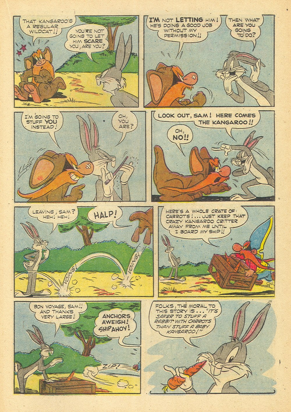 Read Online Bugs Bunny Comic Issue 37 