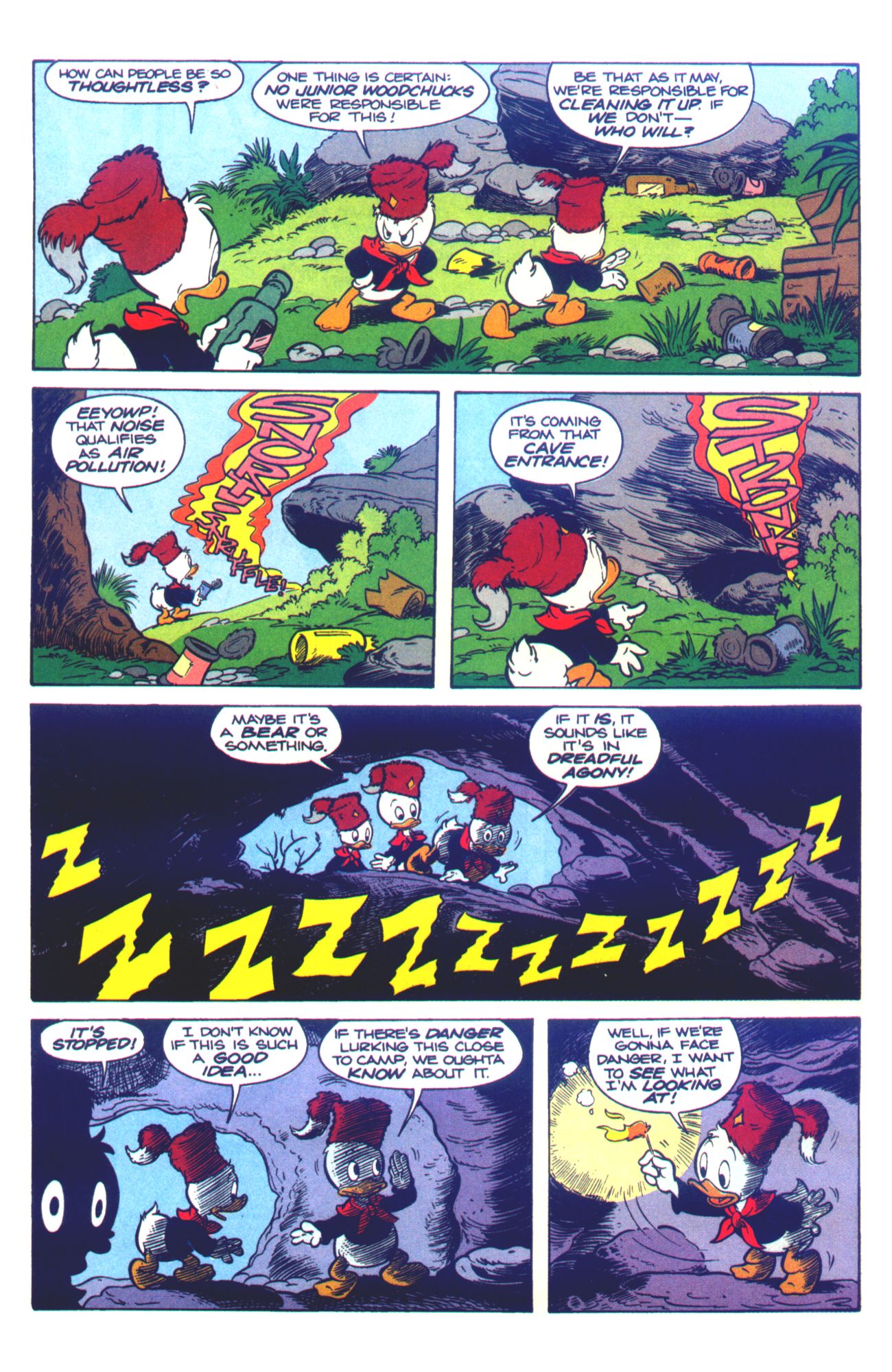 Read online Walt Disney's Junior Woodchucks Limited Series comic -  Issue #4 - 18