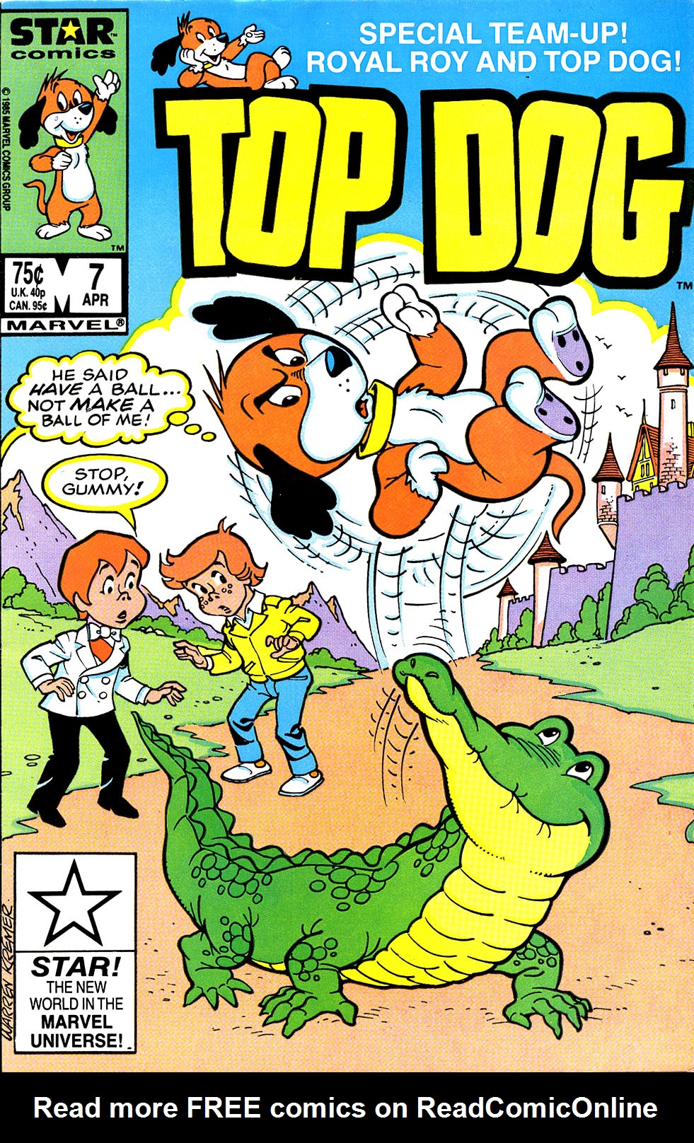 Read online Top Dog comic -  Issue #7 - 1