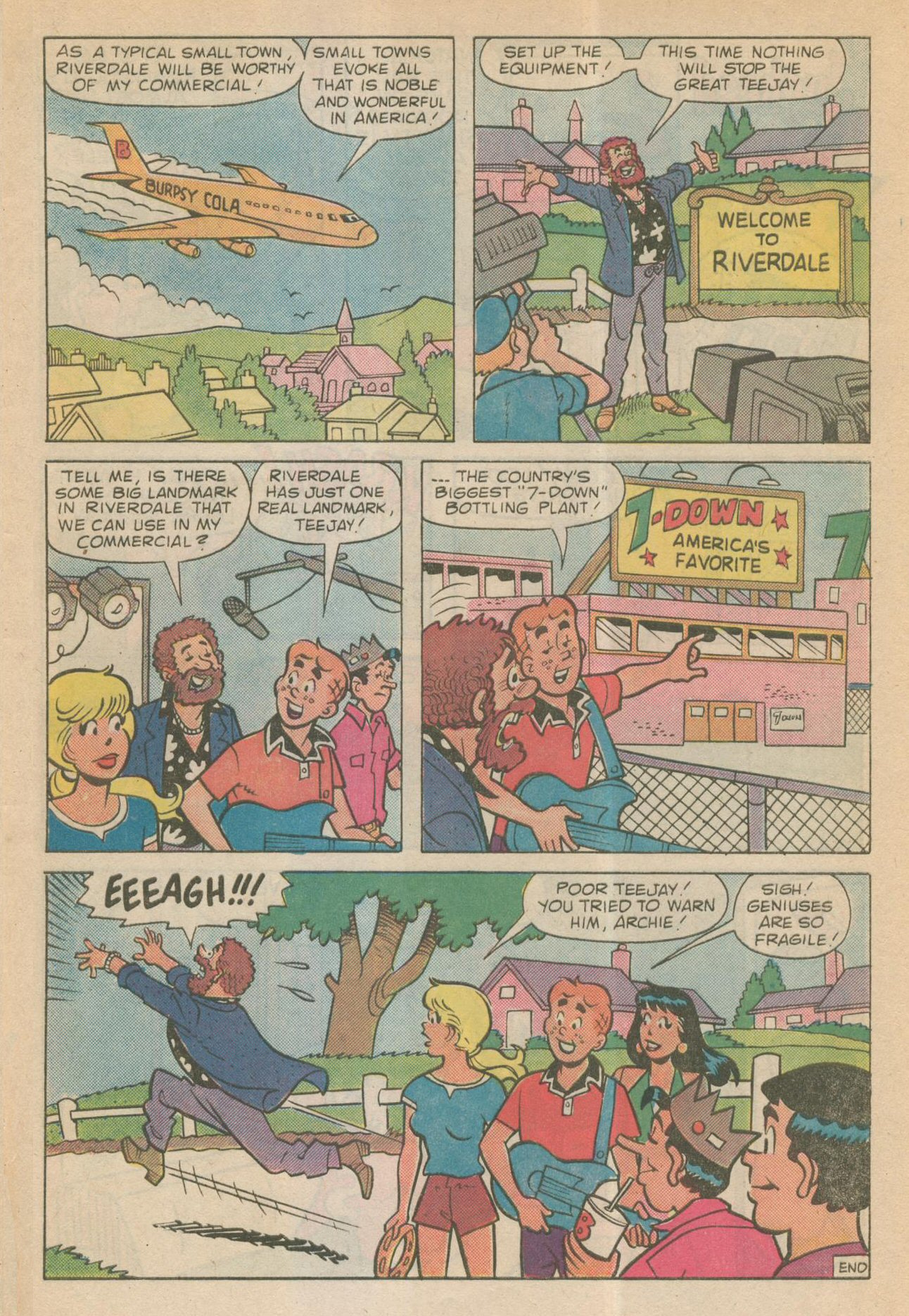 Read online Archie's TV Laugh-Out comic -  Issue #103 - 7