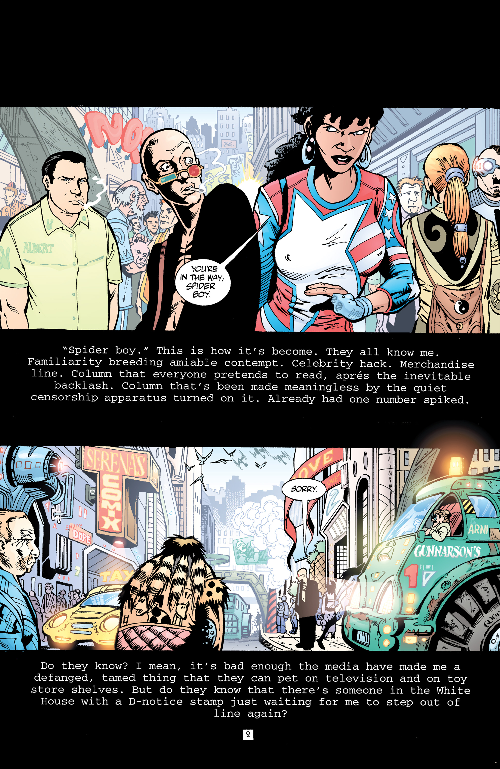 Read online Transmetropolitan comic -  Issue #32 - 3