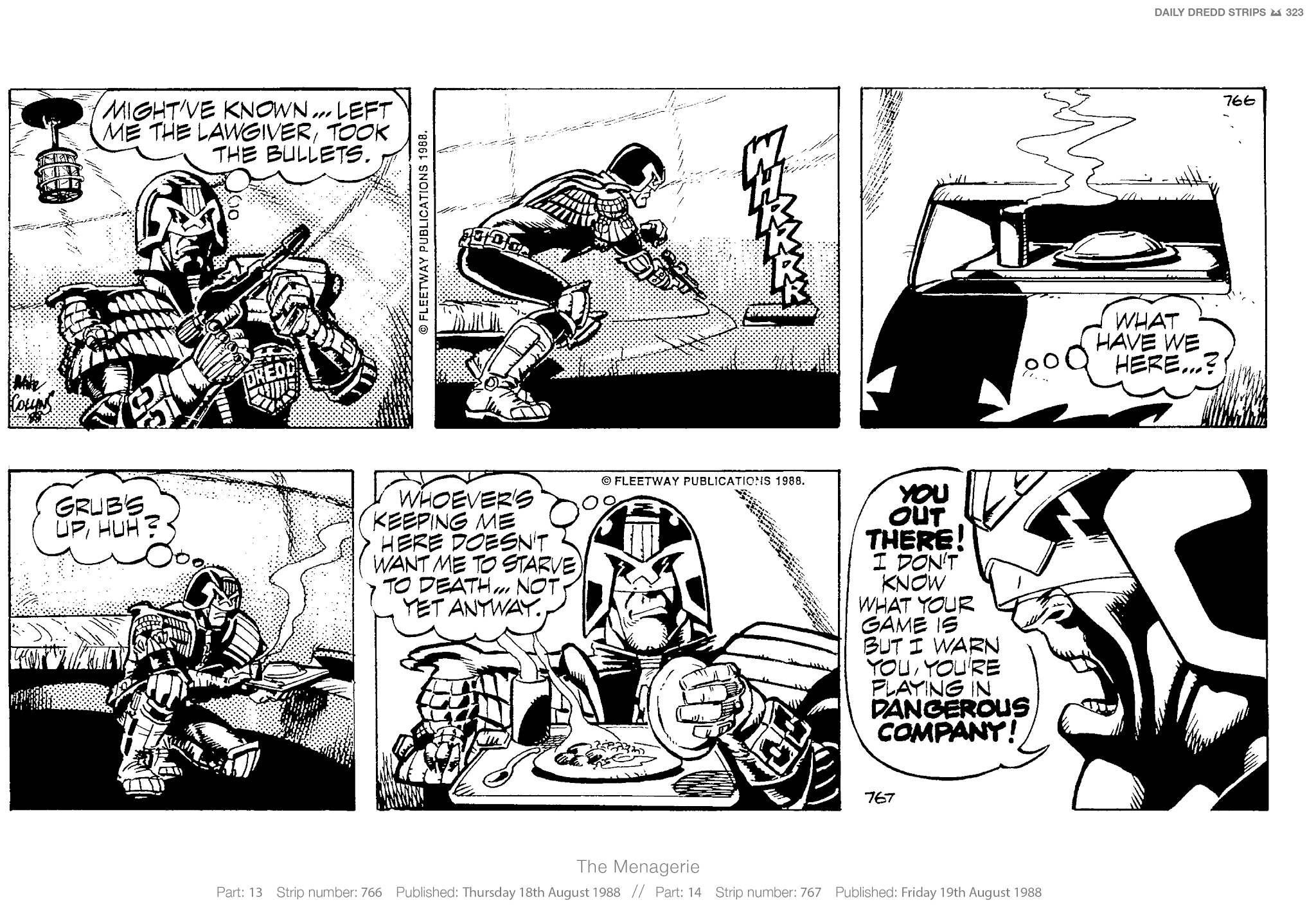 Read online Judge Dredd: The Daily Dredds comic -  Issue # TPB 2 - 326
