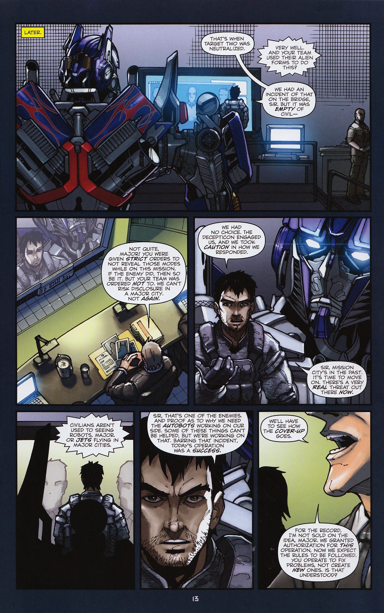Read online Transformers: Alliance comic -  Issue #4 - 15