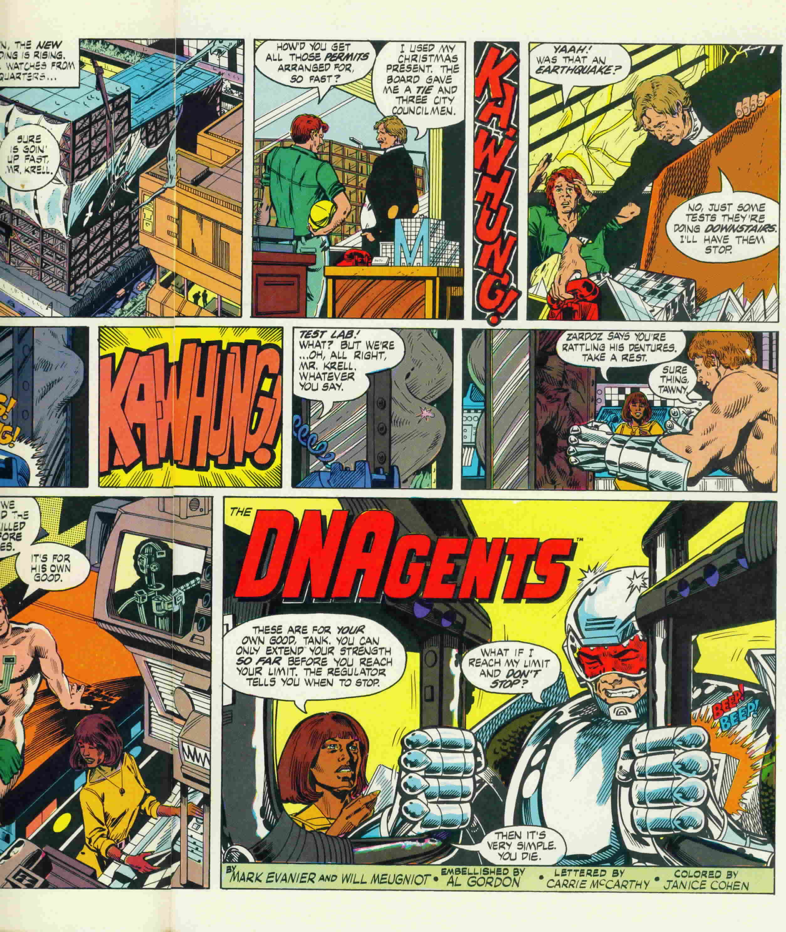 Read online DNAgents comic -  Issue #5 - 5