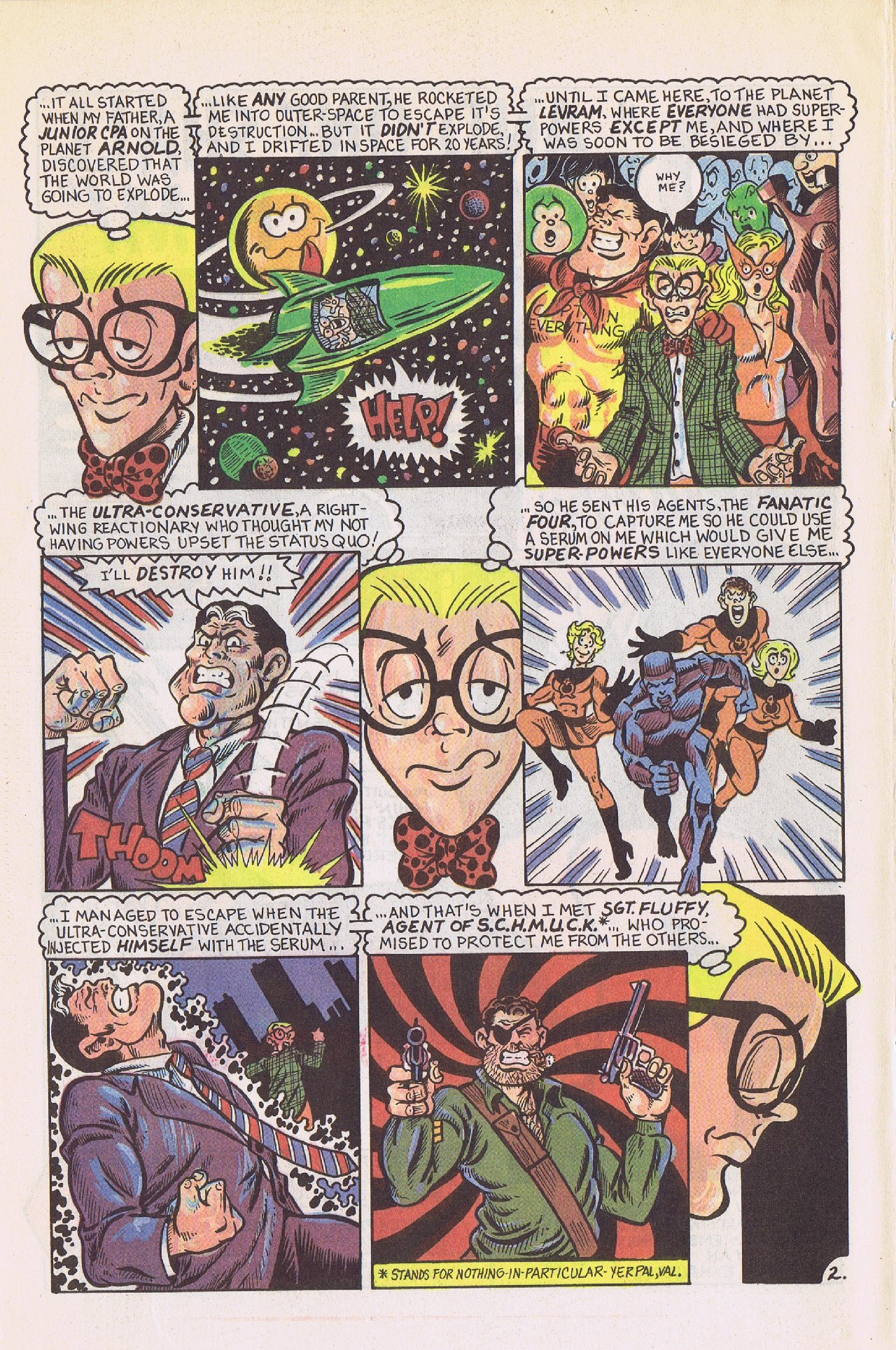 Read online Normalman comic -  Issue #2 - 4