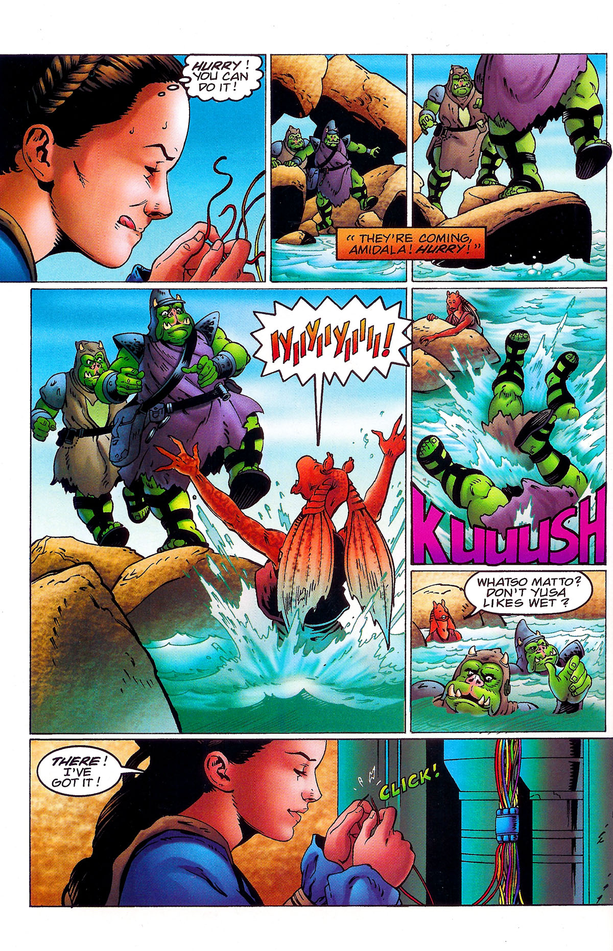 Read online Star Wars: Episode I comic -  Issue # Issue - Queen Amidala - 20