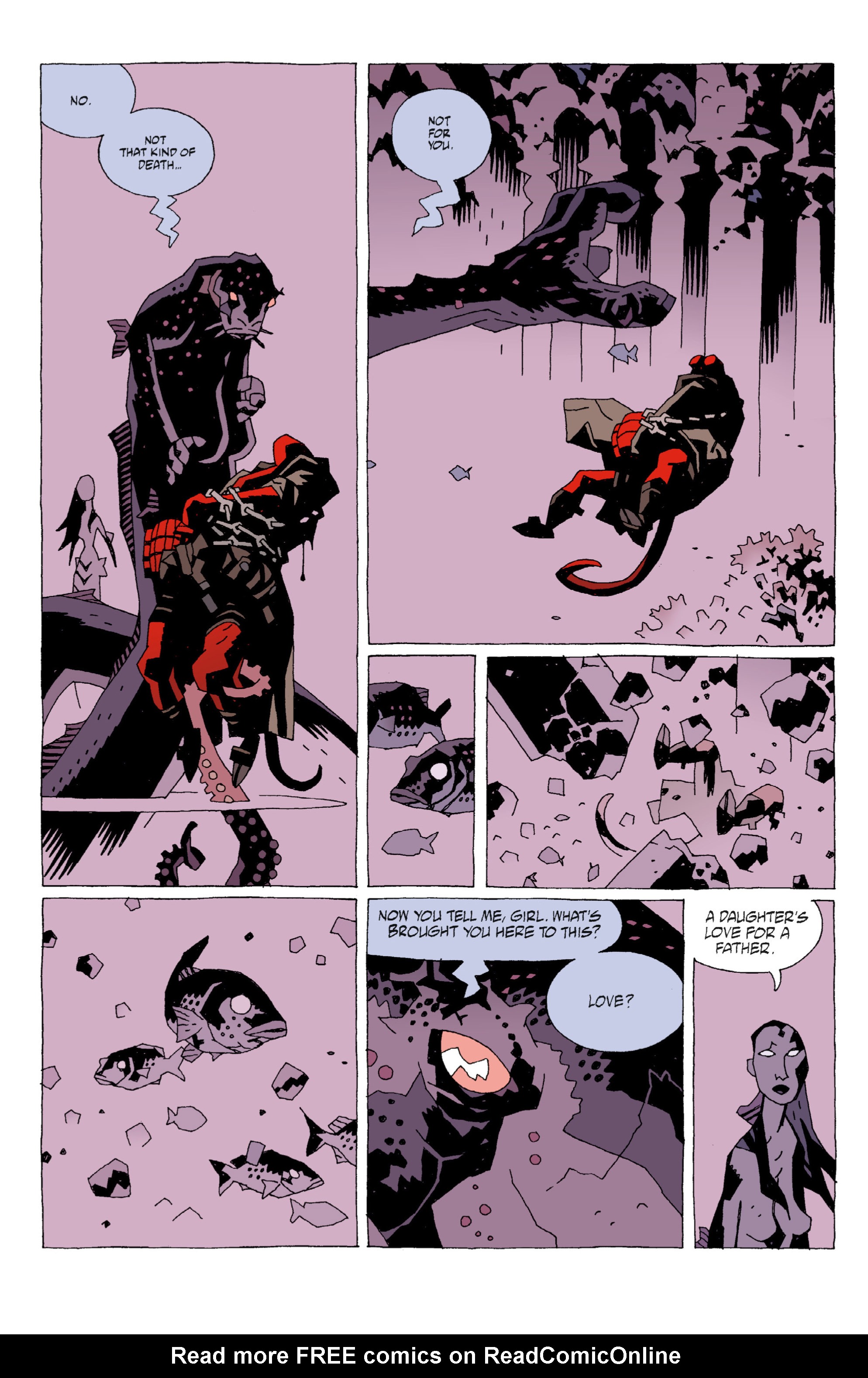 Read online Hellboy comic -  Issue #6 - 34