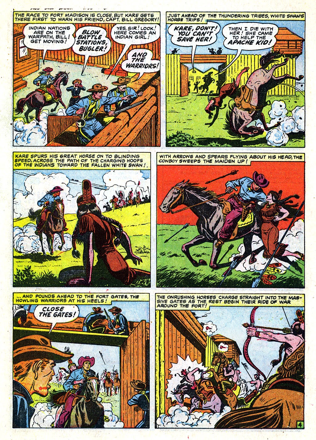 Read online Two Gun Western (1950) comic -  Issue #10 - 6