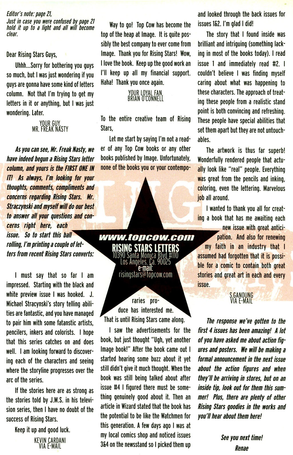 Read online Rising Stars comic -  Issue #5 - 25