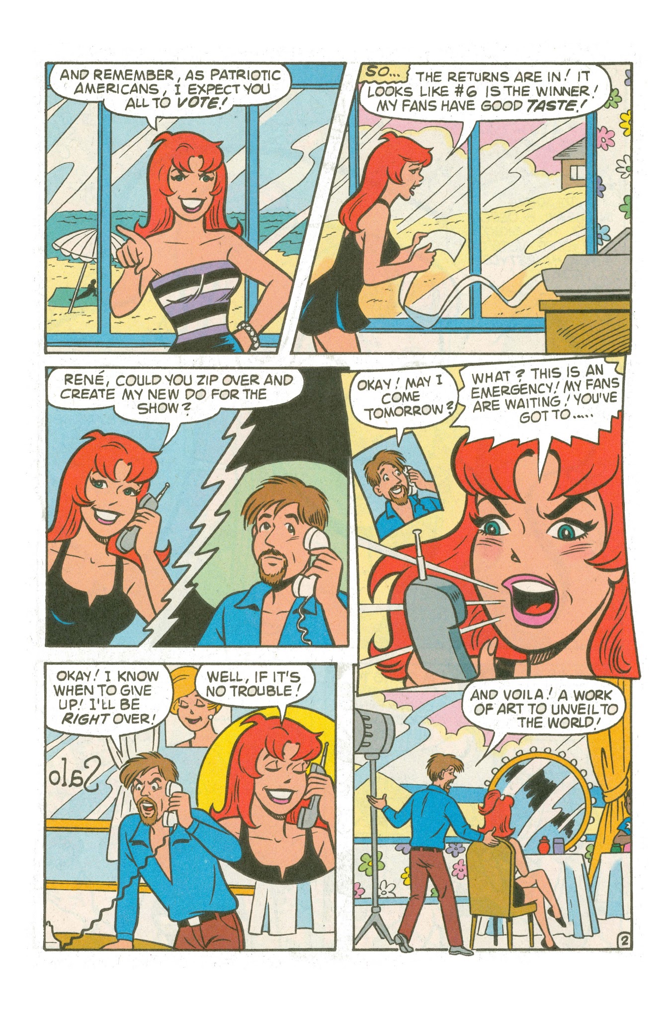 Read online Cheryl Blossom comic -  Issue #16 - 21