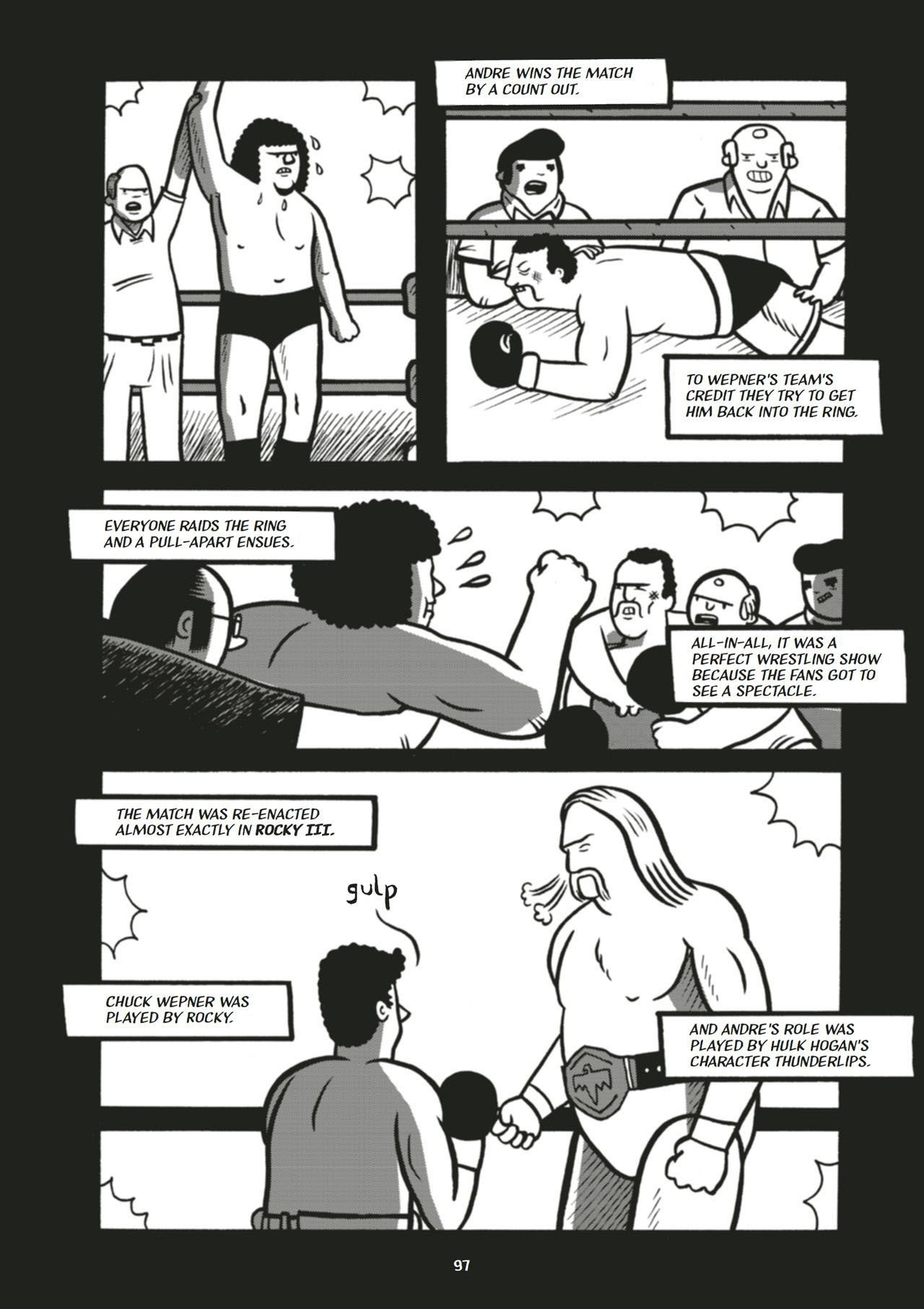 Read online Andre the Giant: Life and Legend comic -  Issue #1 - 97