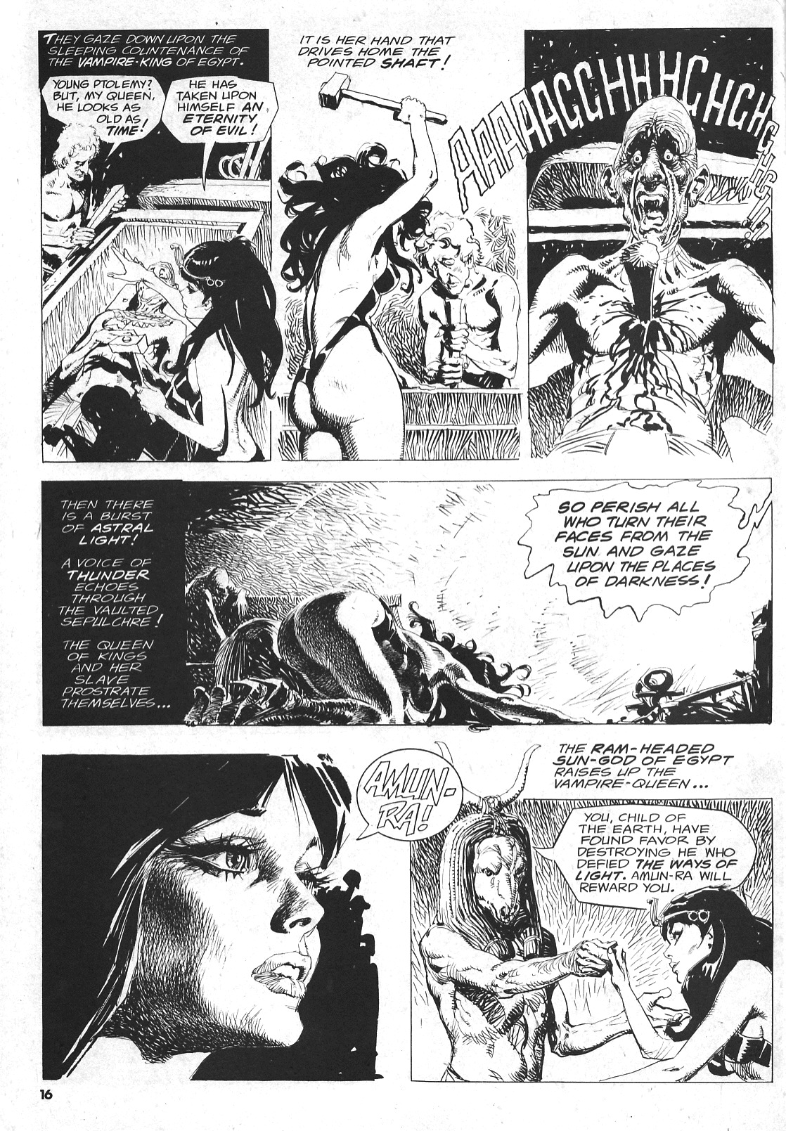 Read online Vampirella (1969) comic -  Issue #36 - 16