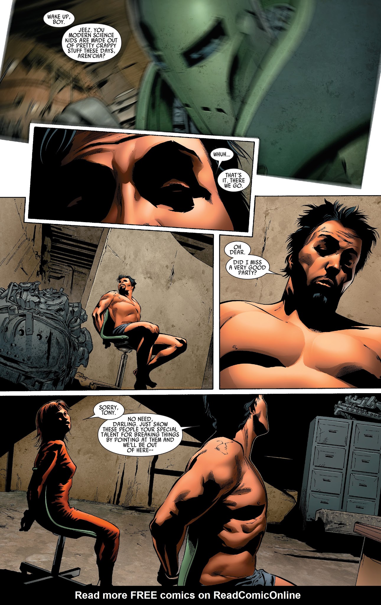 Read online Ultimate Armor Wars comic -  Issue #4 - 14