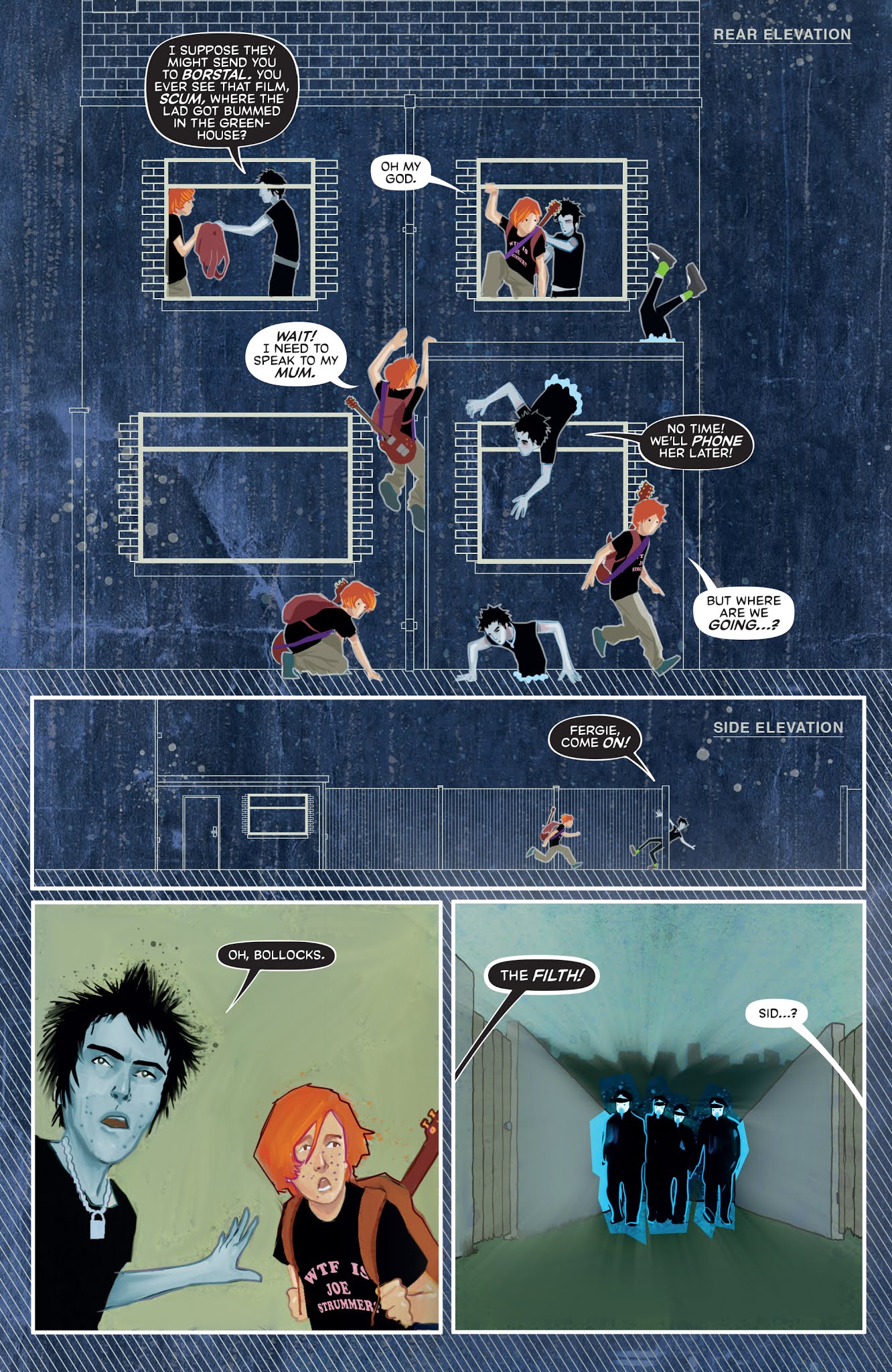 Read online Punks Not Dead comic -  Issue #6 - 16