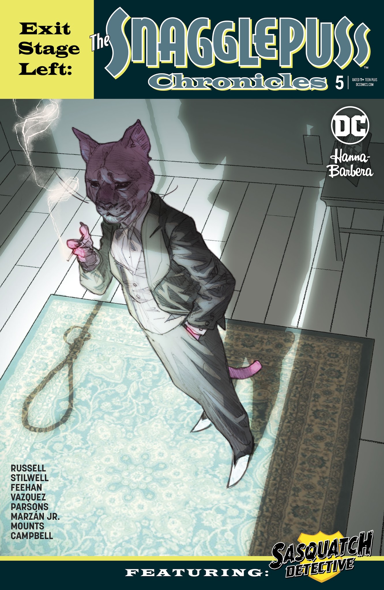 Read online Exit Stage Left: The Snagglepuss Chronicles comic -  Issue #5 - 1