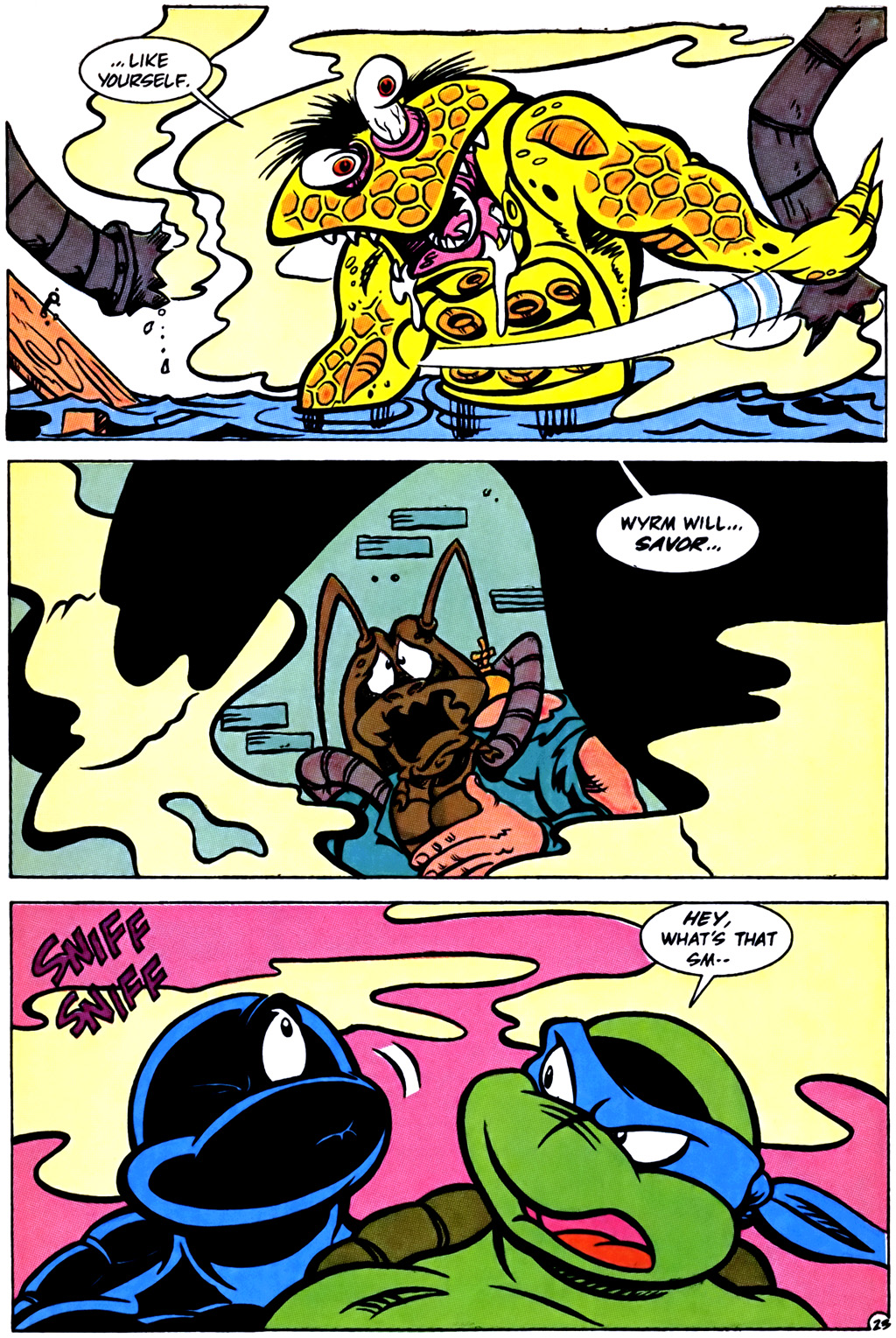 Read online Teenage Mutant Ninja Turtles Adventures (1989) comic -  Issue #10 - 24