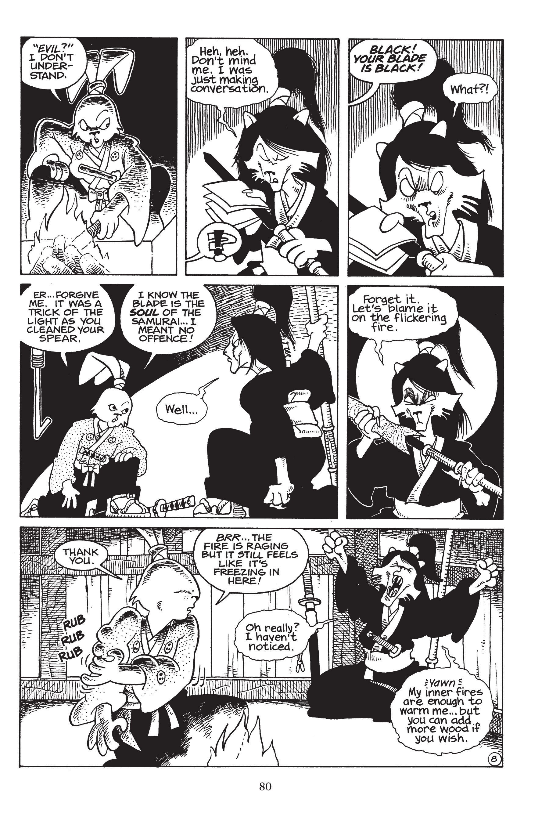 Read online Usagi Yojimbo (1987) comic -  Issue # _TPB 3 - 78