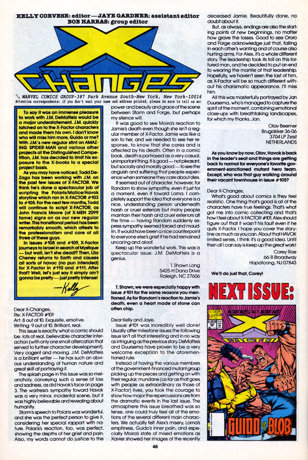 Read online X-Factor (1986) comic -  Issue #106 - 46