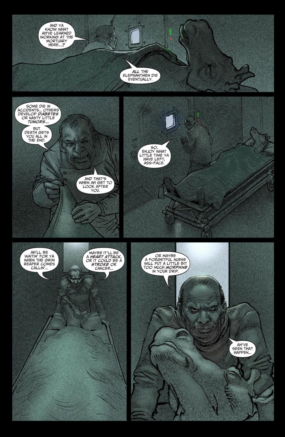 Read online Elephantmen comic -  Issue #13 - 14