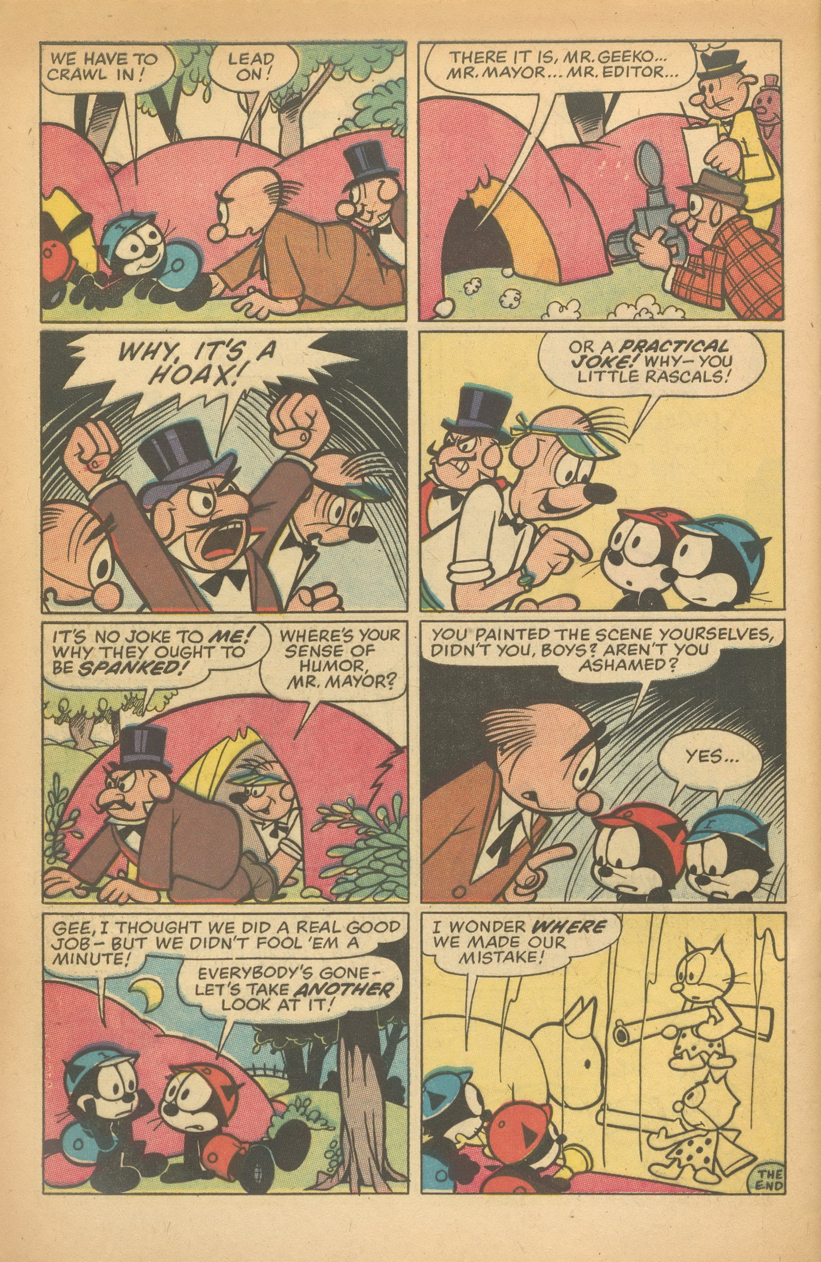 Read online Felix the Cat (1955) comic -  Issue #81 - 31