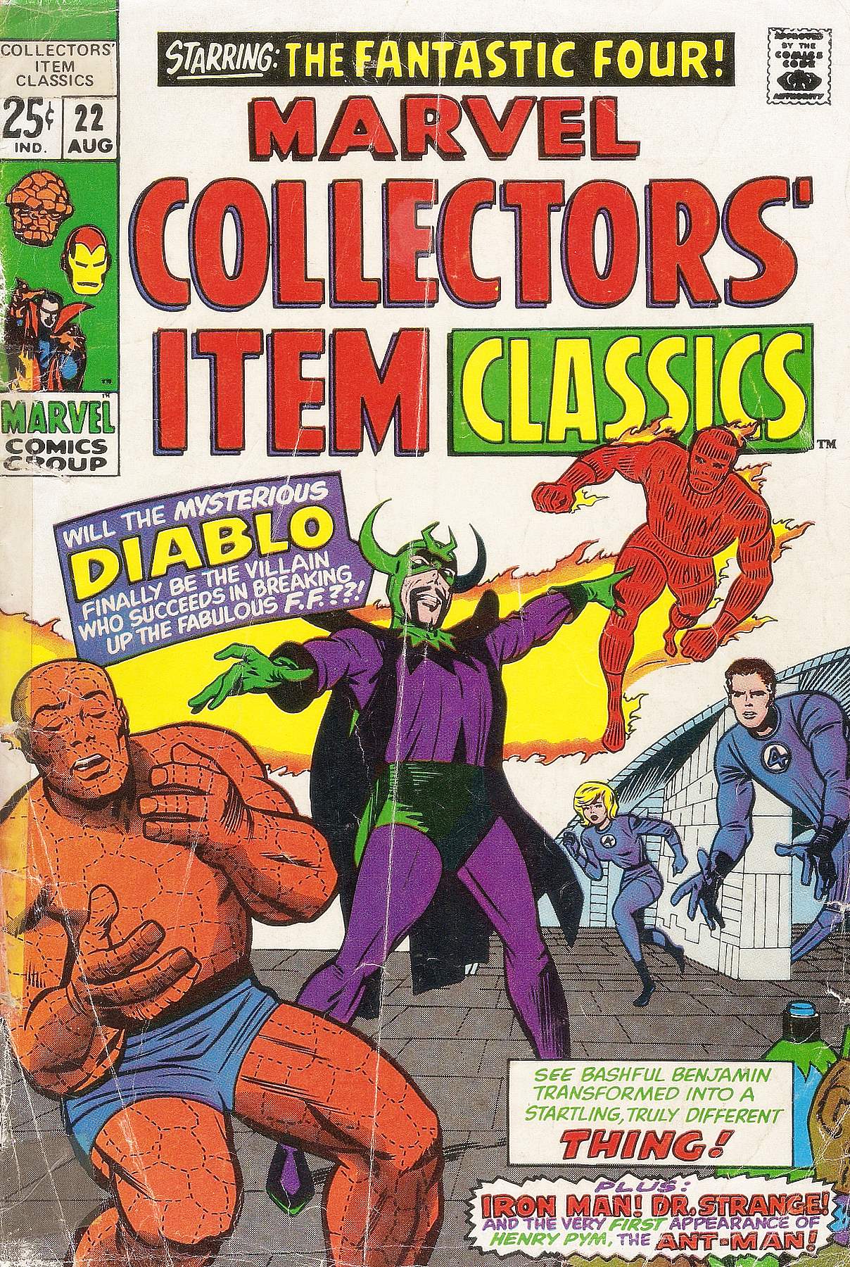 Read online Marvel Collectors' Item Classics comic -  Issue #22 - 1