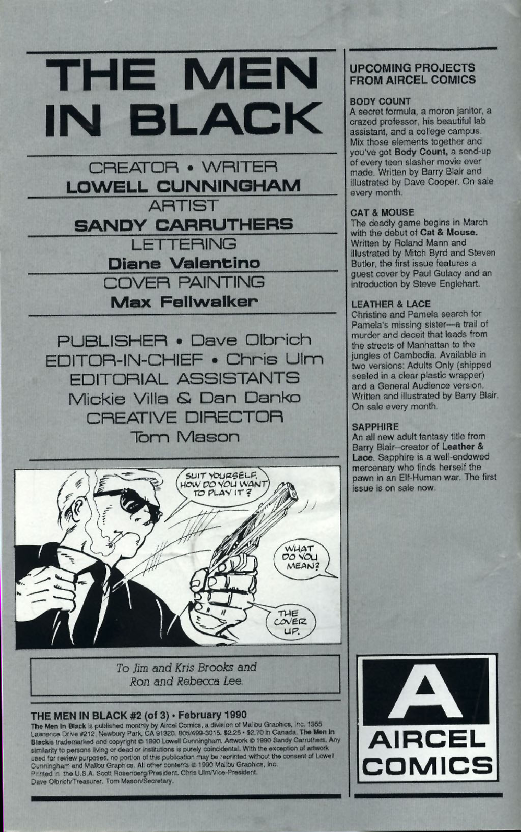 Read online The Men in Black comic -  Issue #2 - 2