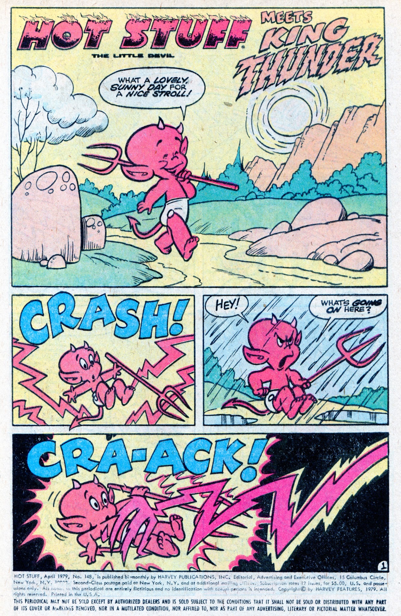 Read online Hot Stuff, the Little Devil comic -  Issue #148 - 5