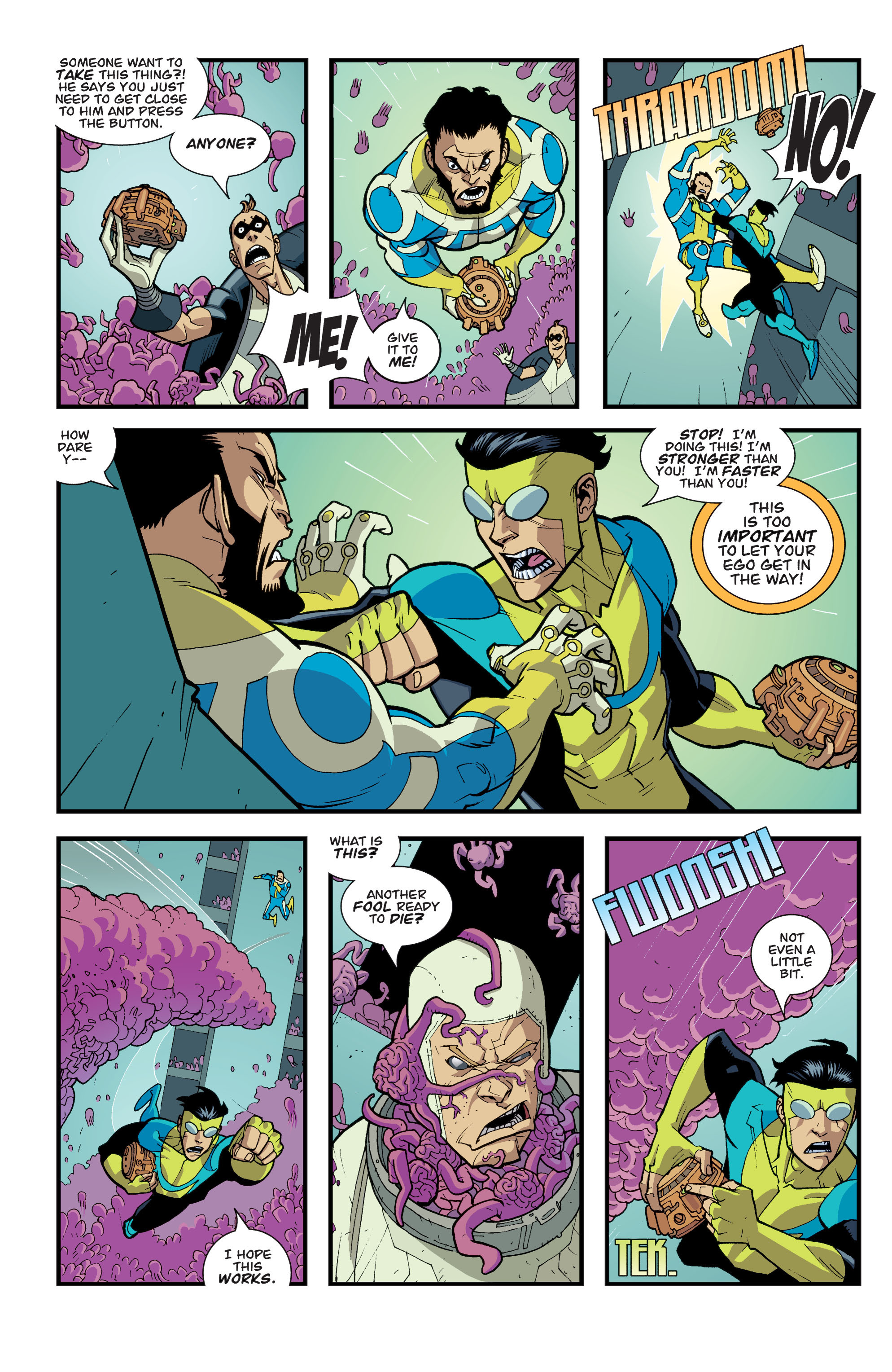 Read online Invincible comic -  Issue # _TPB 8 - My Favorite Martian - 116