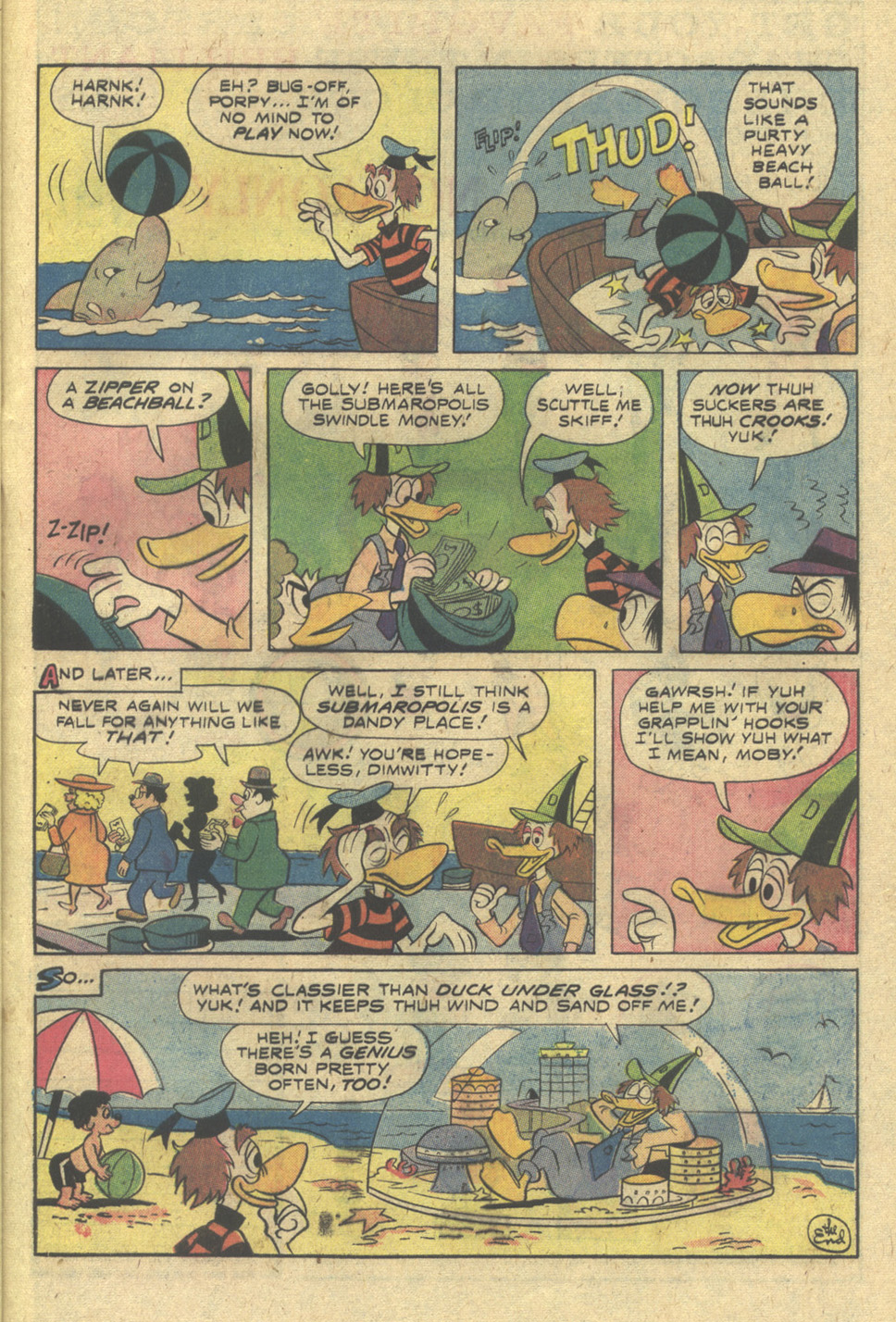 Read online Moby Duck comic -  Issue #25 - 33