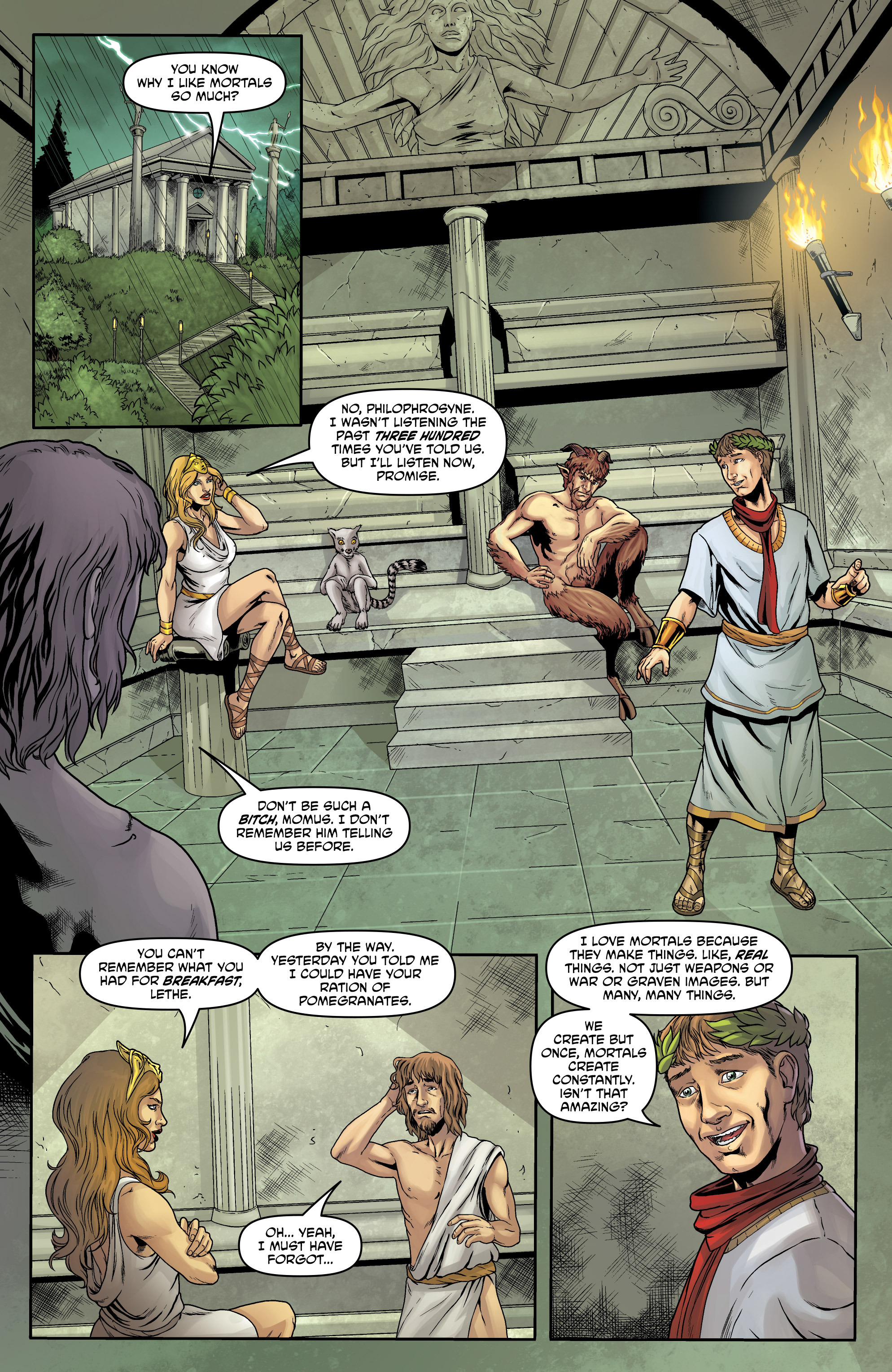 Read online God Is Dead comic -  Issue #17 - 7