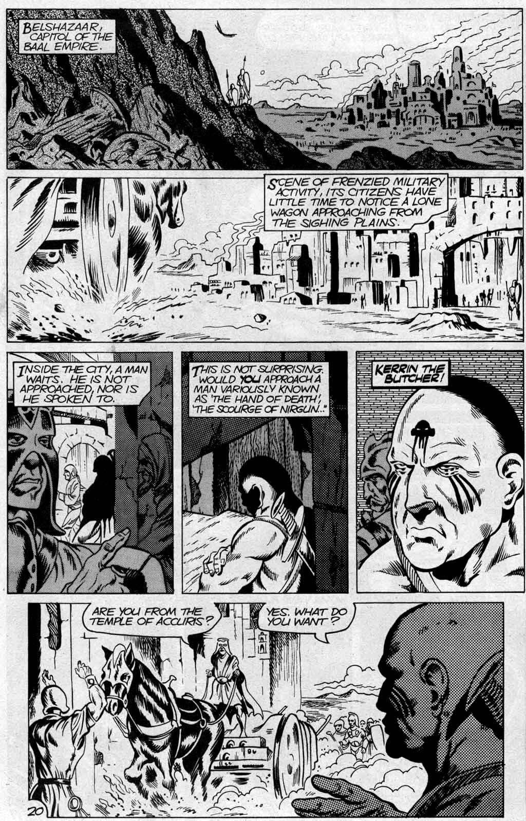 Read online Adventurers (1988) comic -  Issue #7 - 21