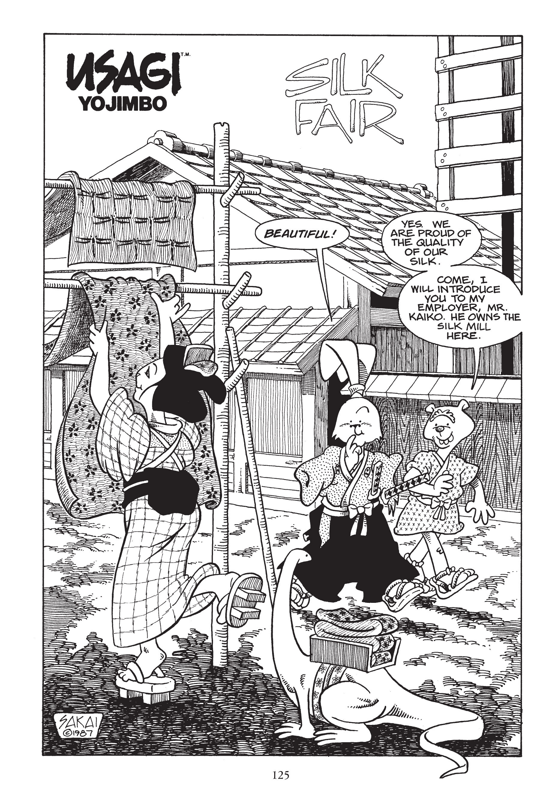 Read online Usagi Yojimbo (1987) comic -  Issue # _TPB 2 - 125