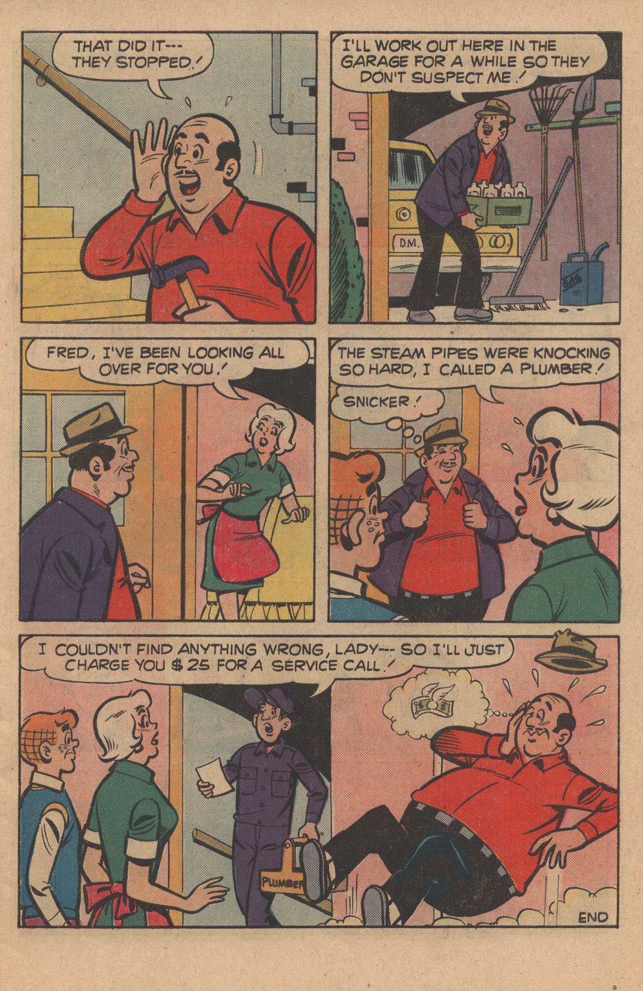 Read online Archie's TV Laugh-Out comic -  Issue #49 - 7
