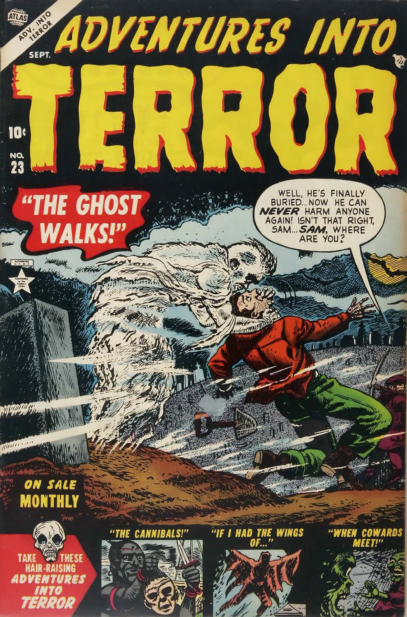 Read online Adventures into Terror comic -  Issue #23 - 1