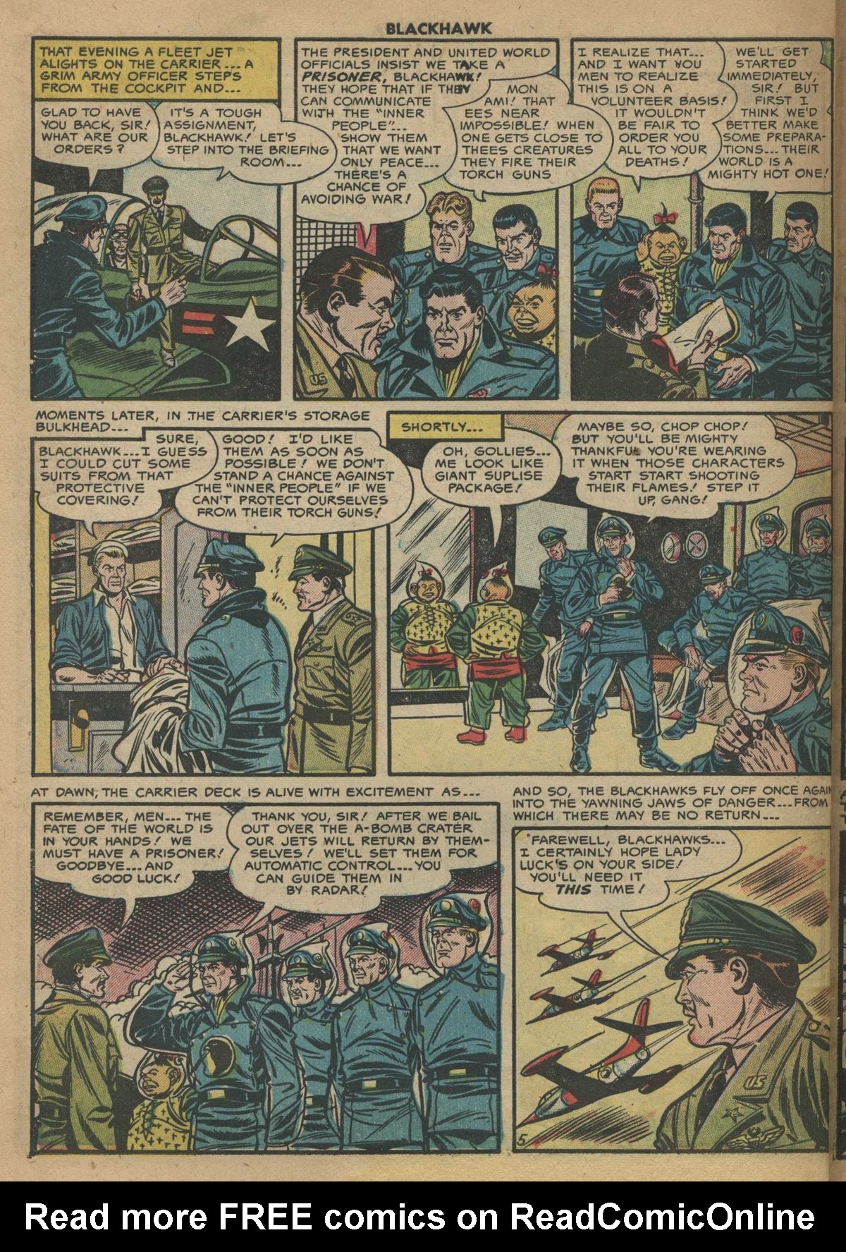 Read online Blackhawk (1957) comic -  Issue #72 - 30