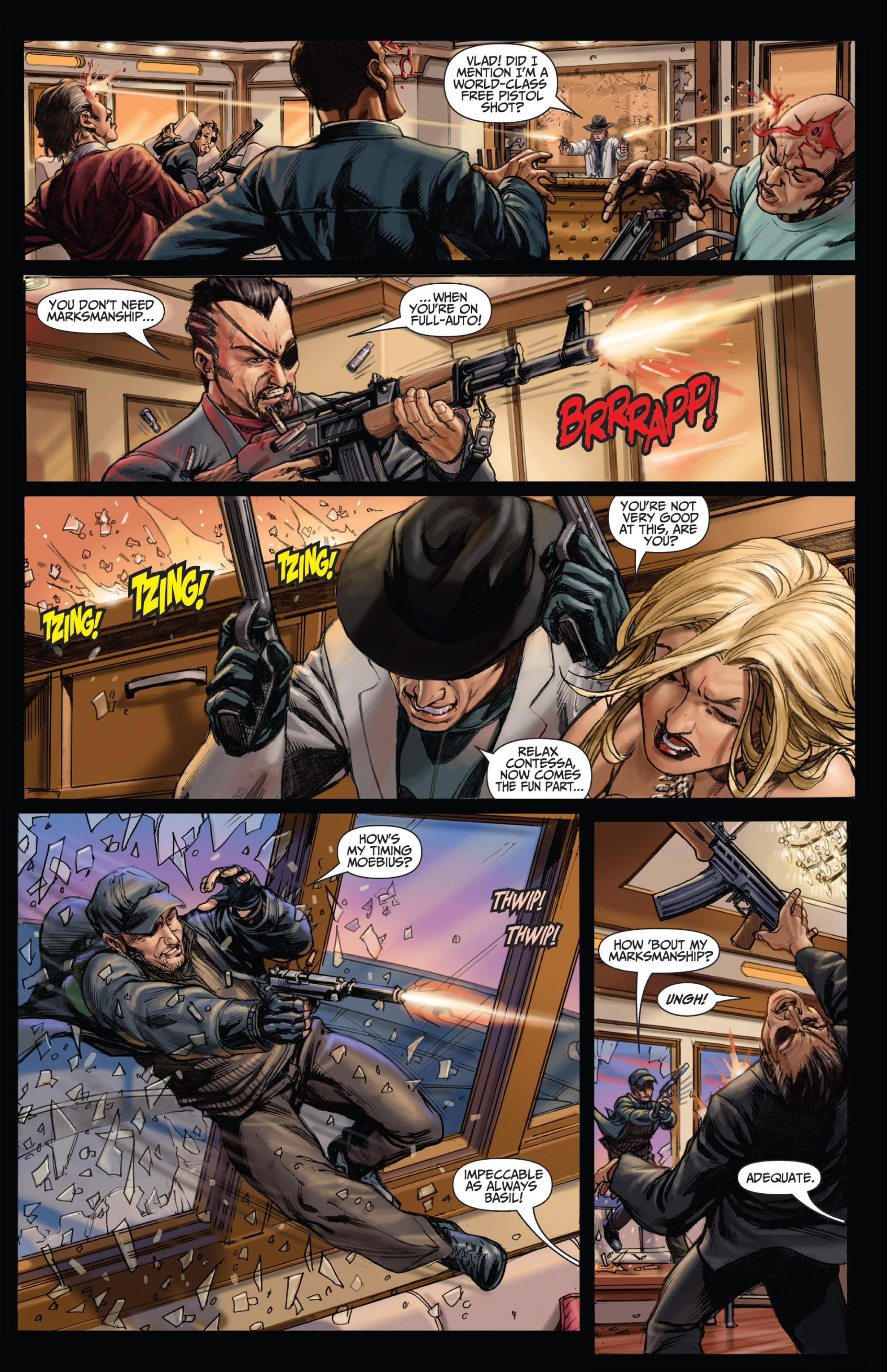 Read online The Adventures of Basil and Moebius comic -  Issue #5 - 10